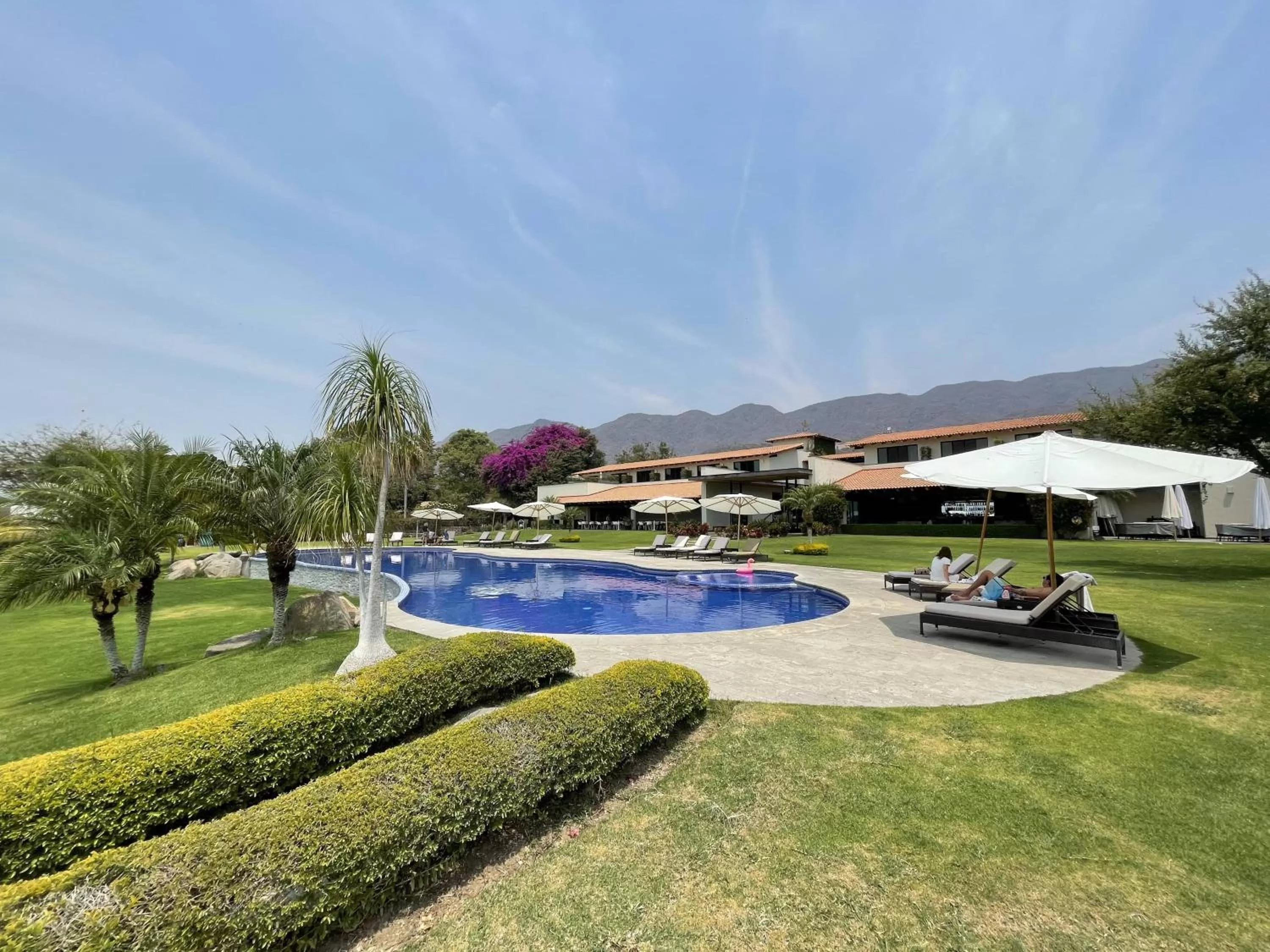 Swimming pool in La Reserva Chapala
