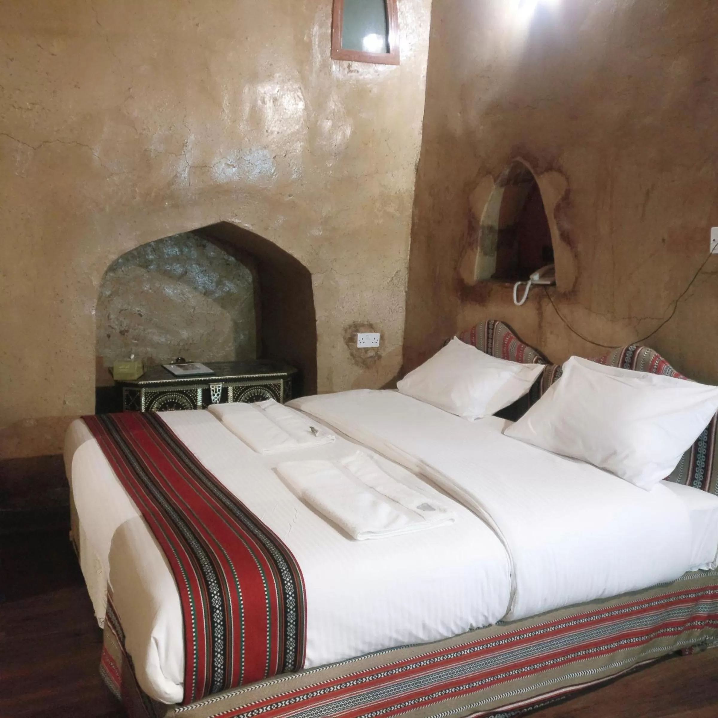 Bed in Nizwa Heritage Inn