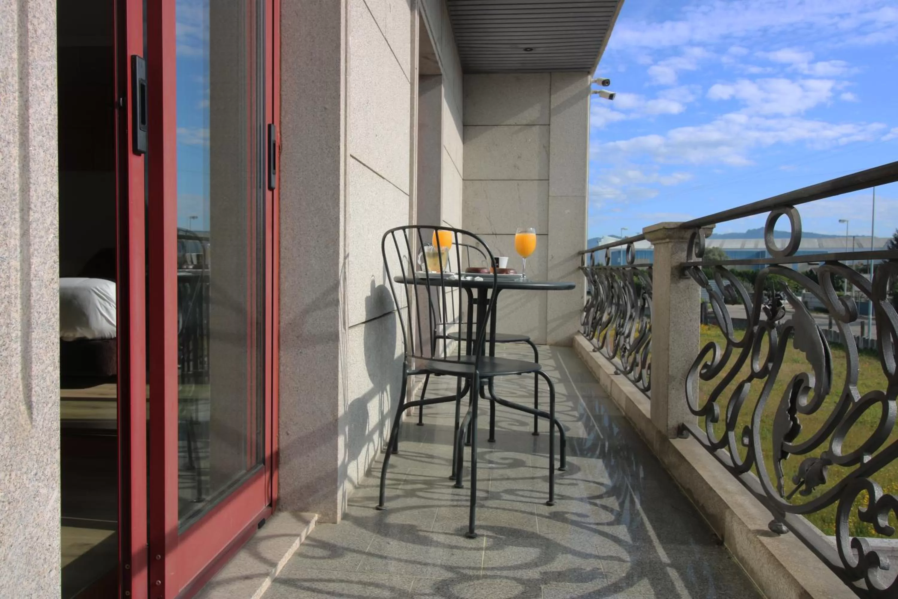 Balcony/Terrace in Hotel Alfonso I