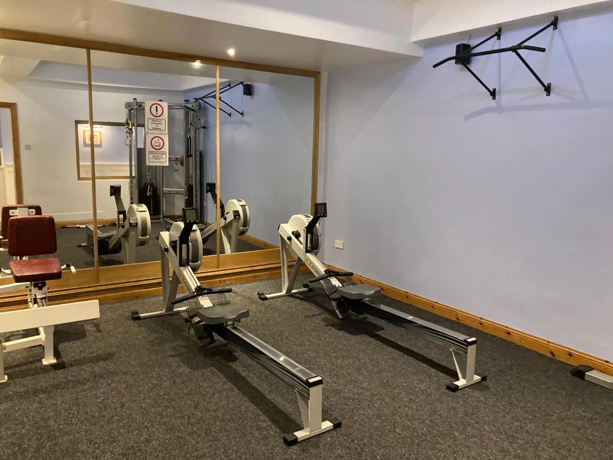 Fitness centre/facilities in Washington Central Hotel and Sleepwell Inn