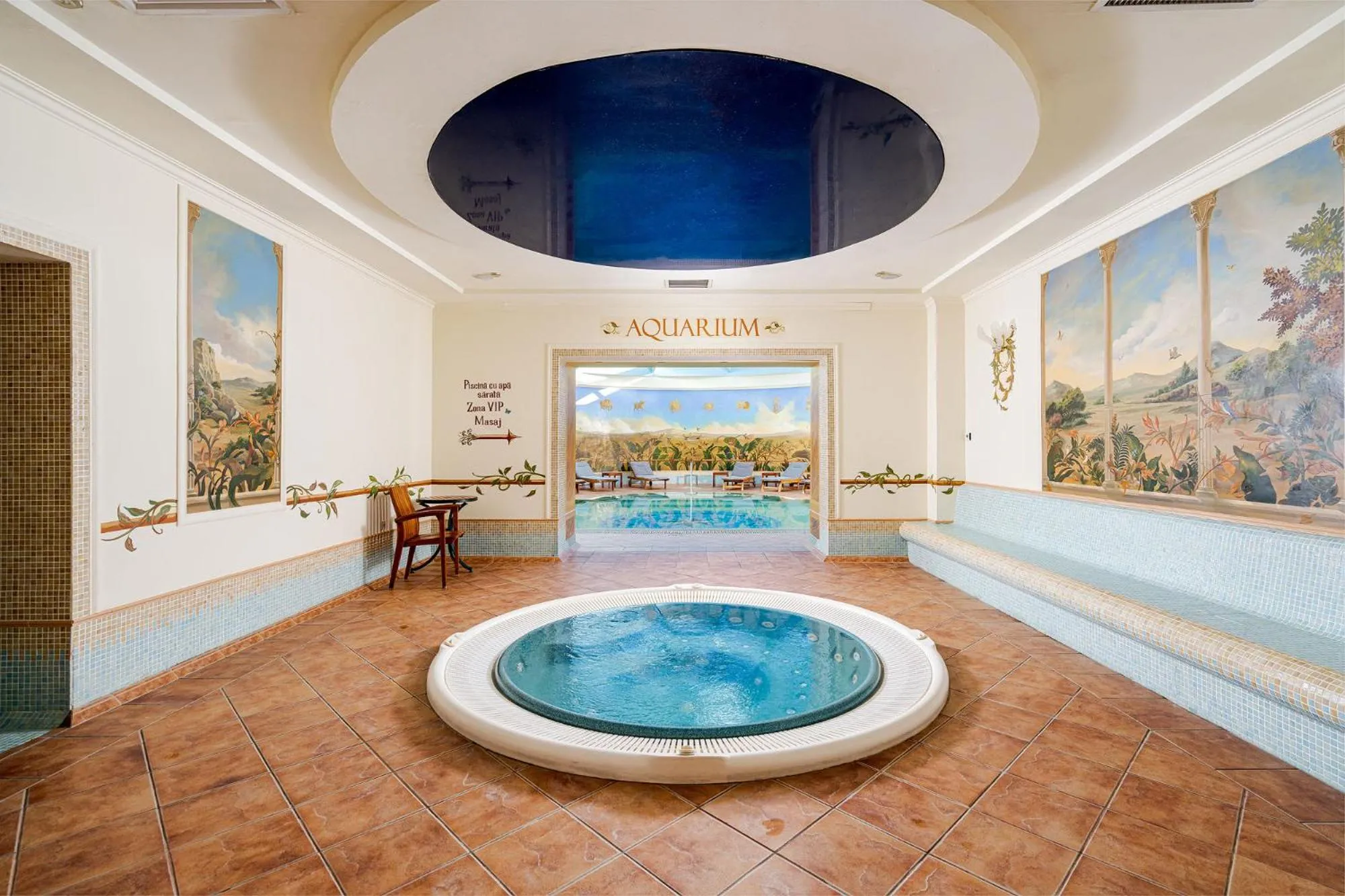 Pool view in Hotel International