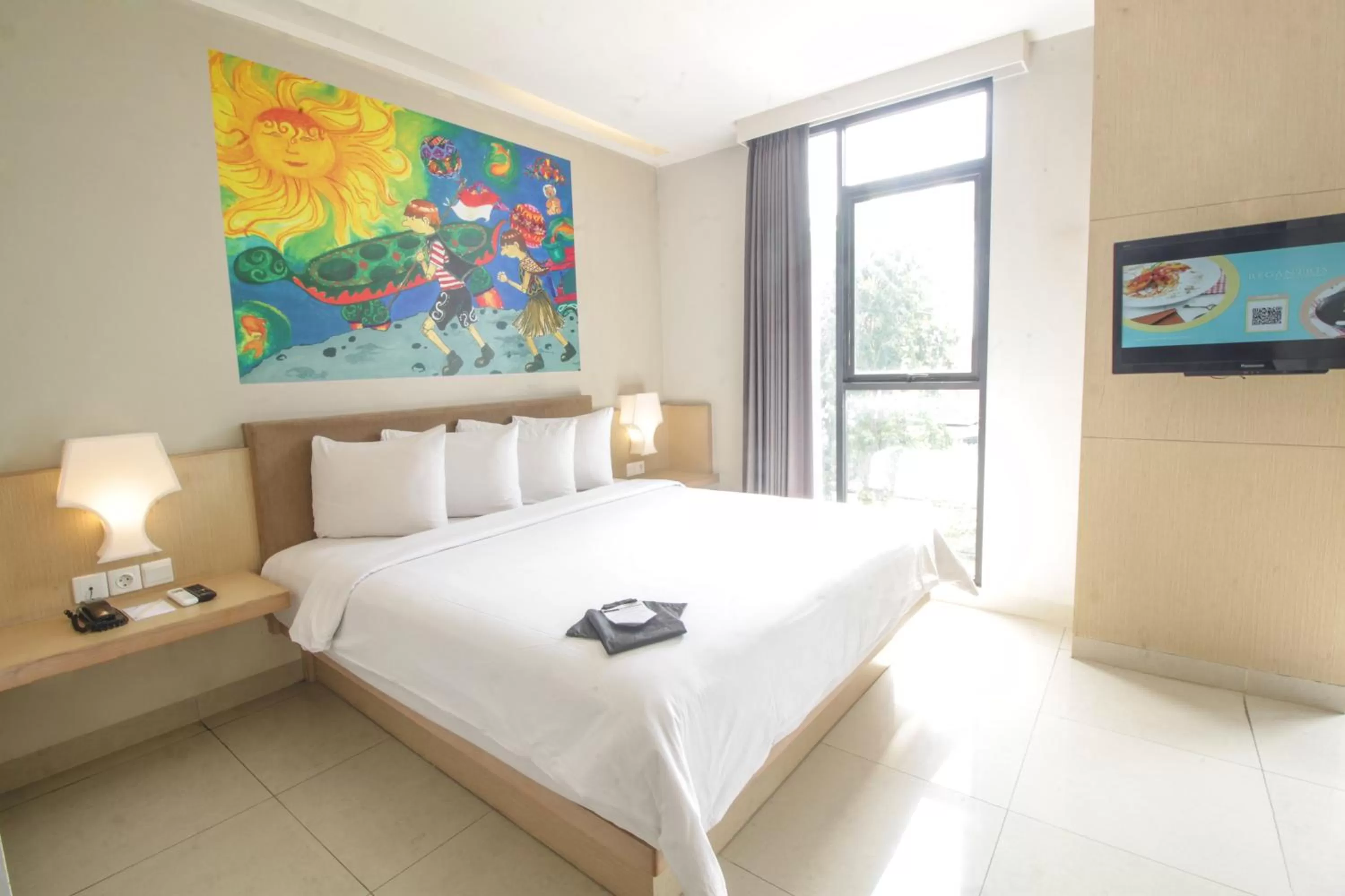Bedroom, Bed in Regantris Surabaya