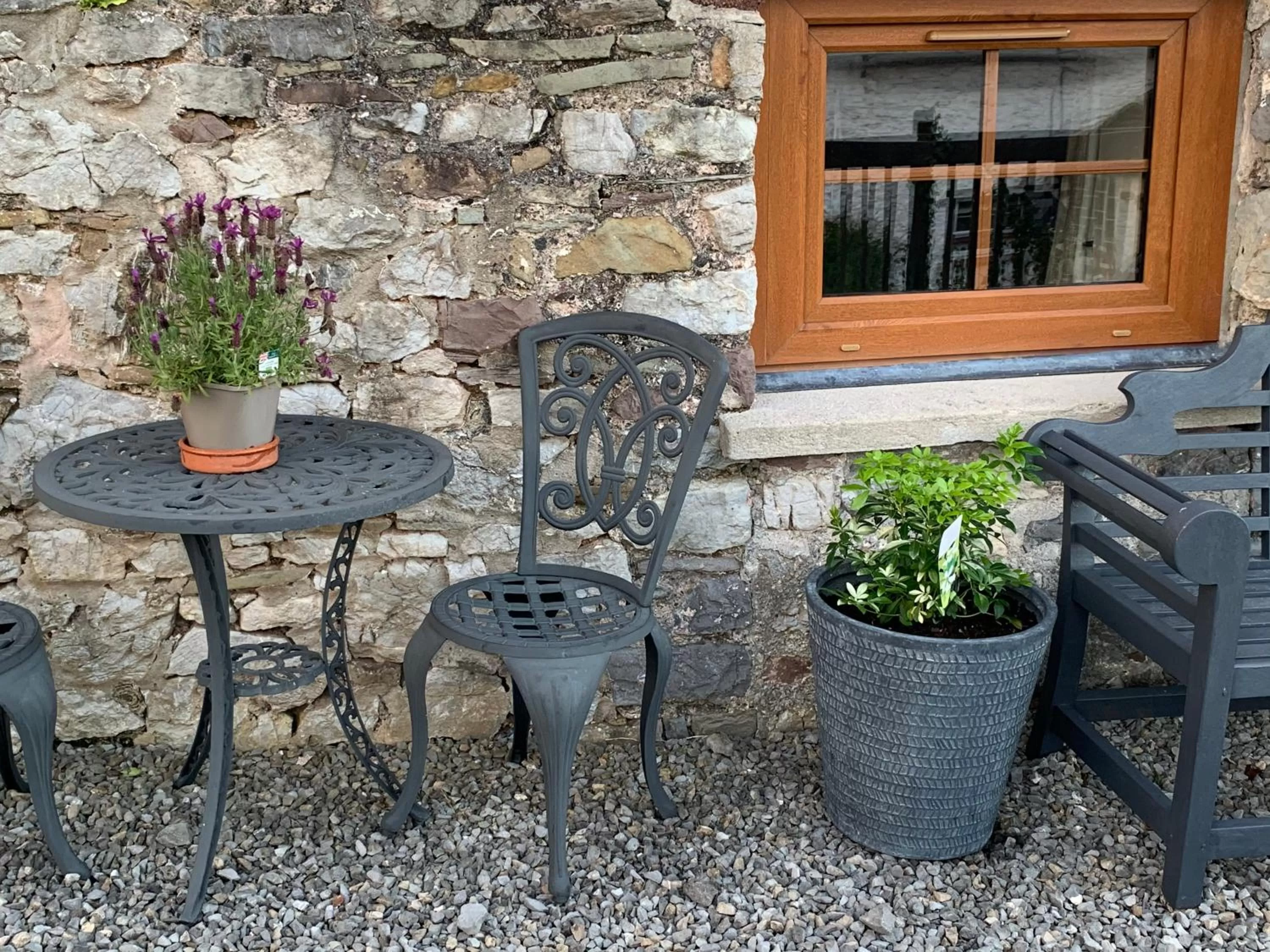 Seating area, Patio/Outdoor Area in The Reindeer Retreat Daisy Double