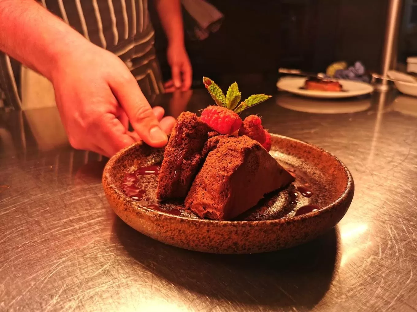 Dinner in Eype's Mouth Country Hotel