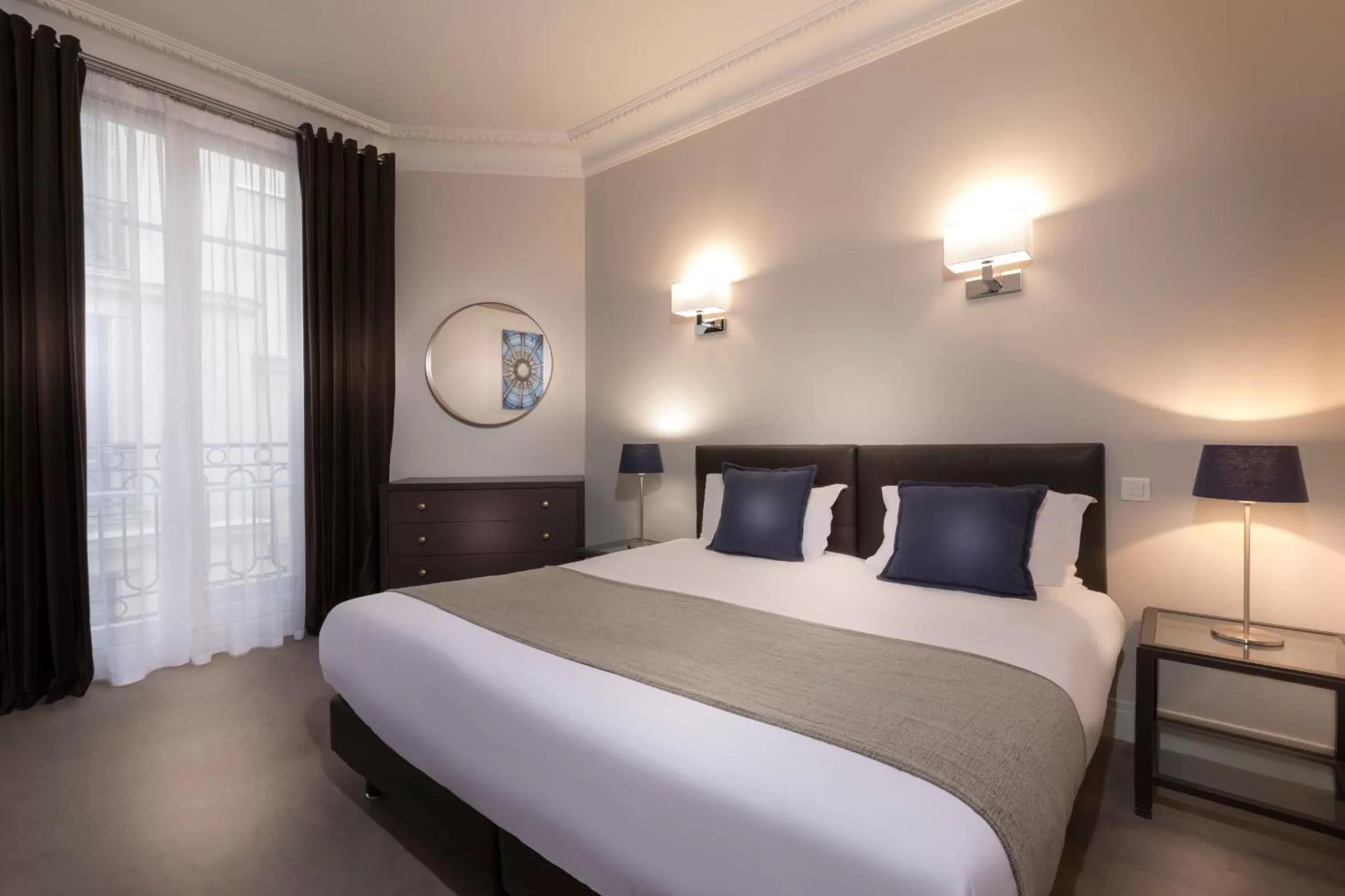 Bedroom, Bed in Résidence Charles Floquet