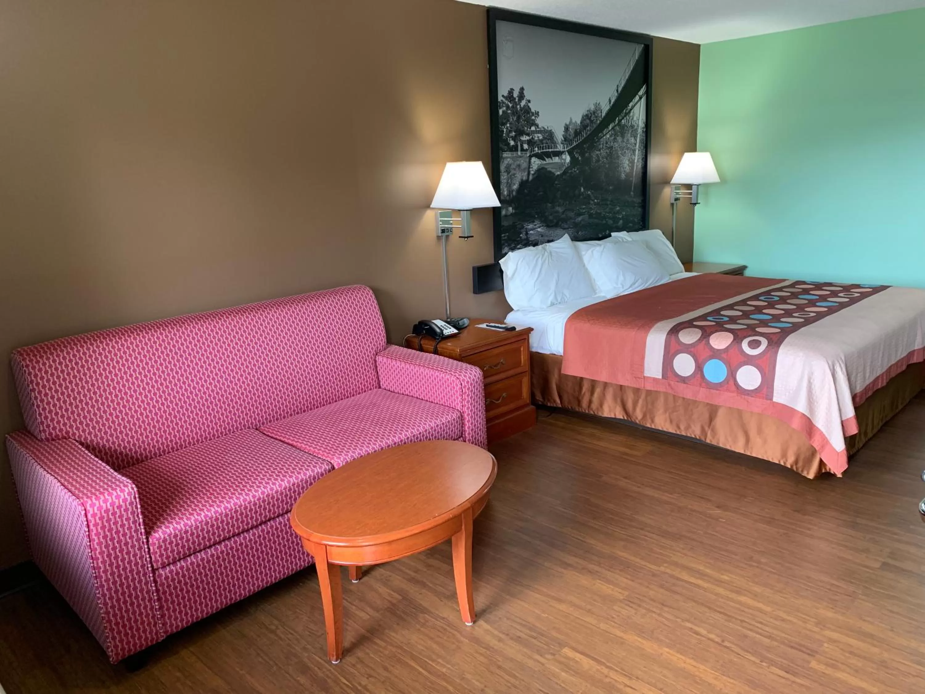 Bed in Super 8 by Wyndham Gaffney