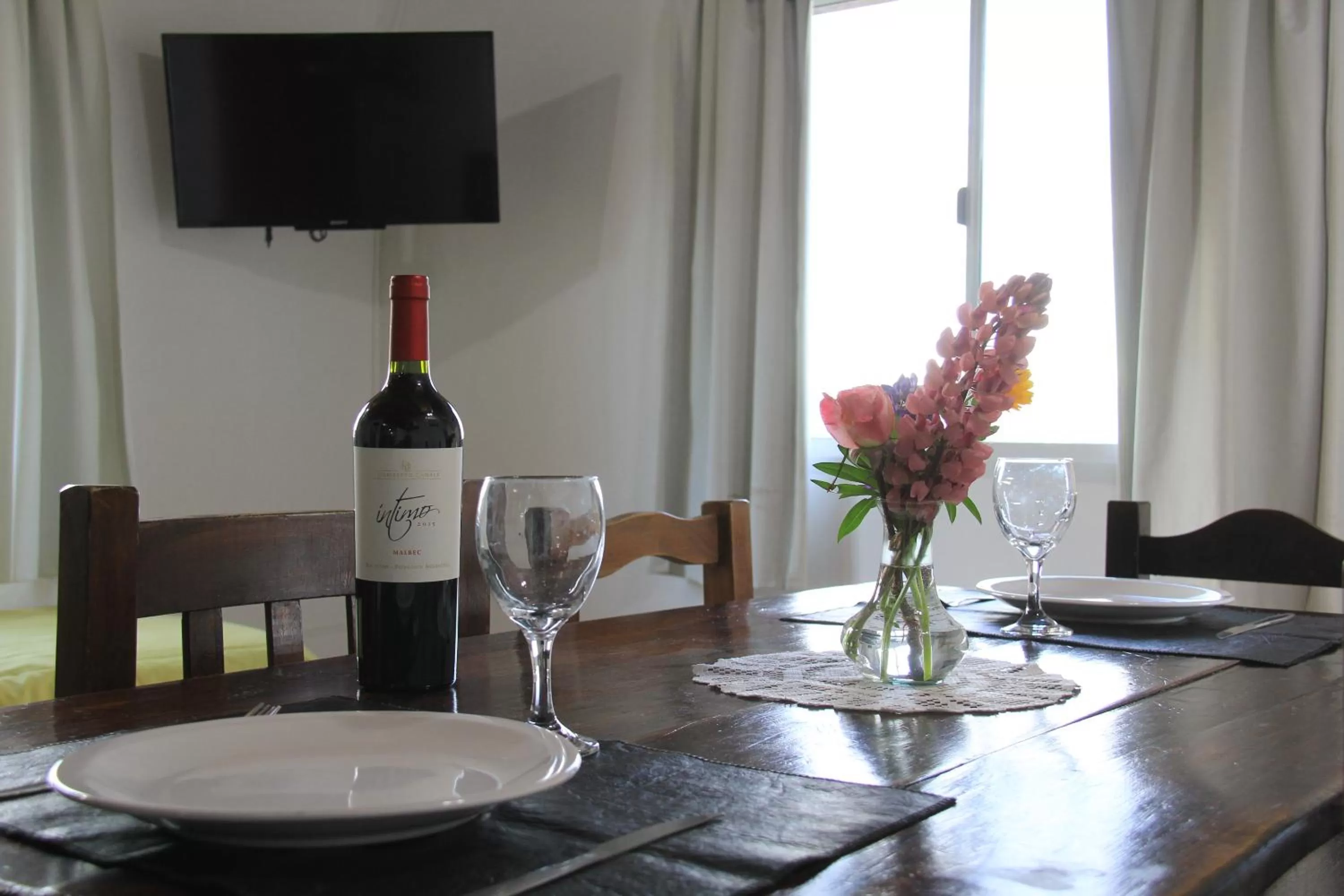 Dining area in Apart Haiken