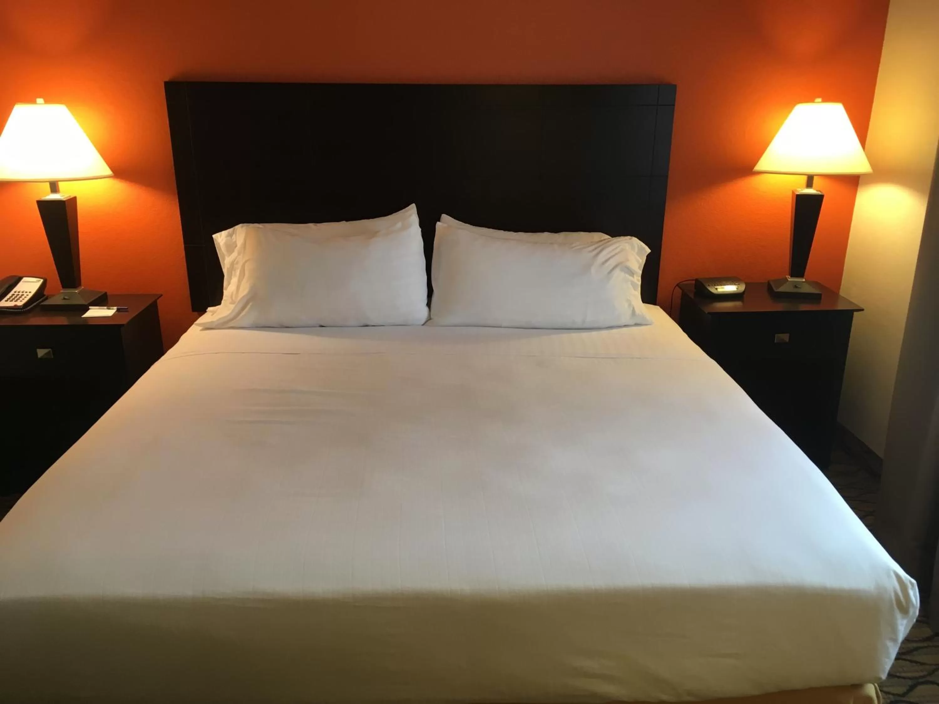 Bed in Holiday Inn Express Hotel & Suites Cadillac by IHG