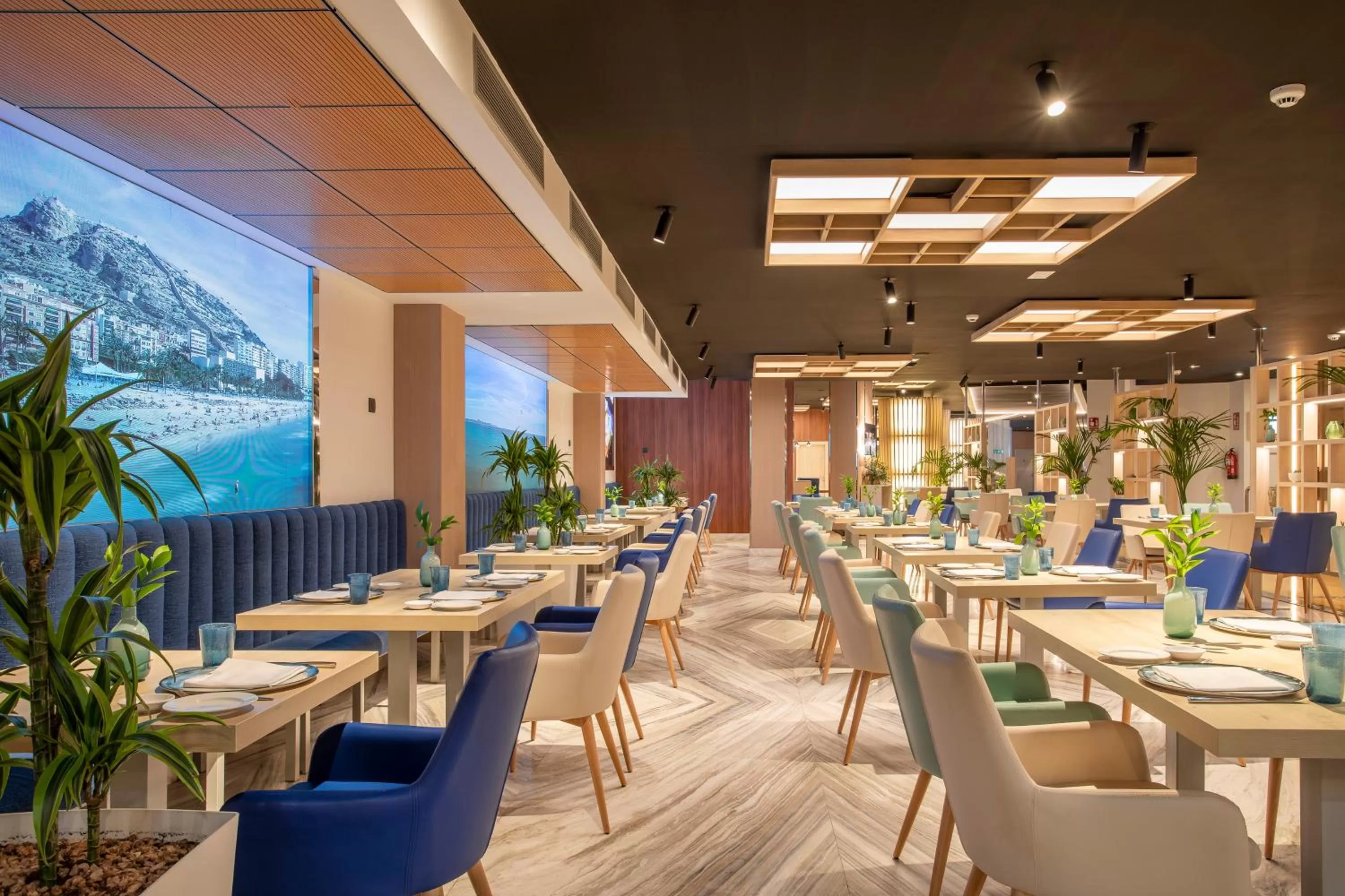 Restaurant/places to eat in Melia Alicante