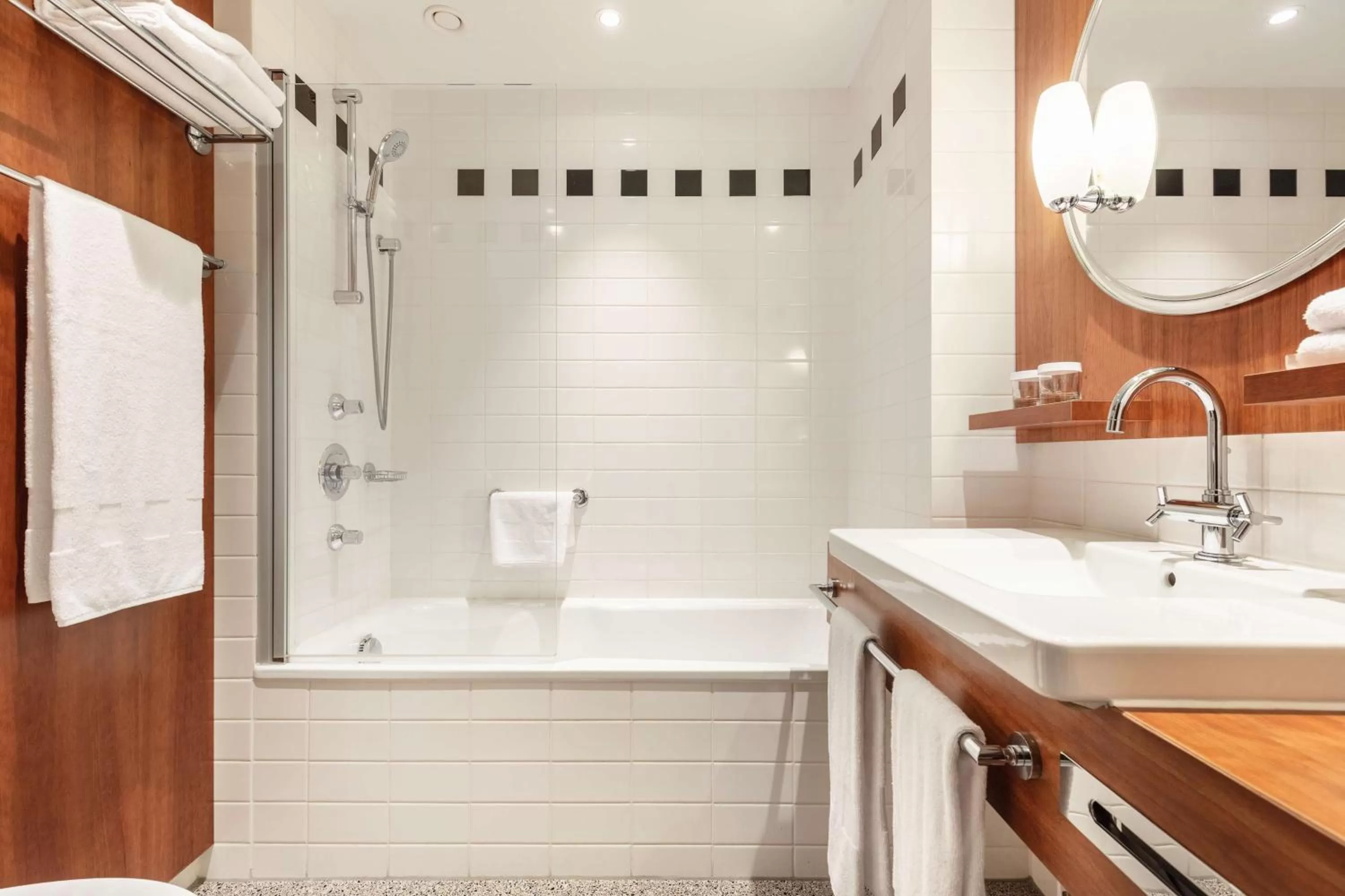 Bathroom in Hilton Amsterdam