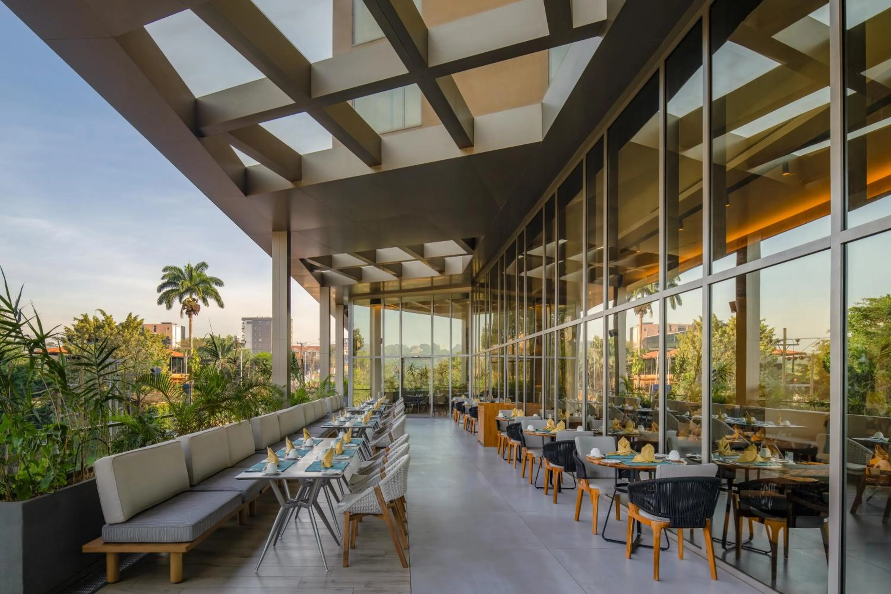 Patio in Four Points by Sheraton Kampala