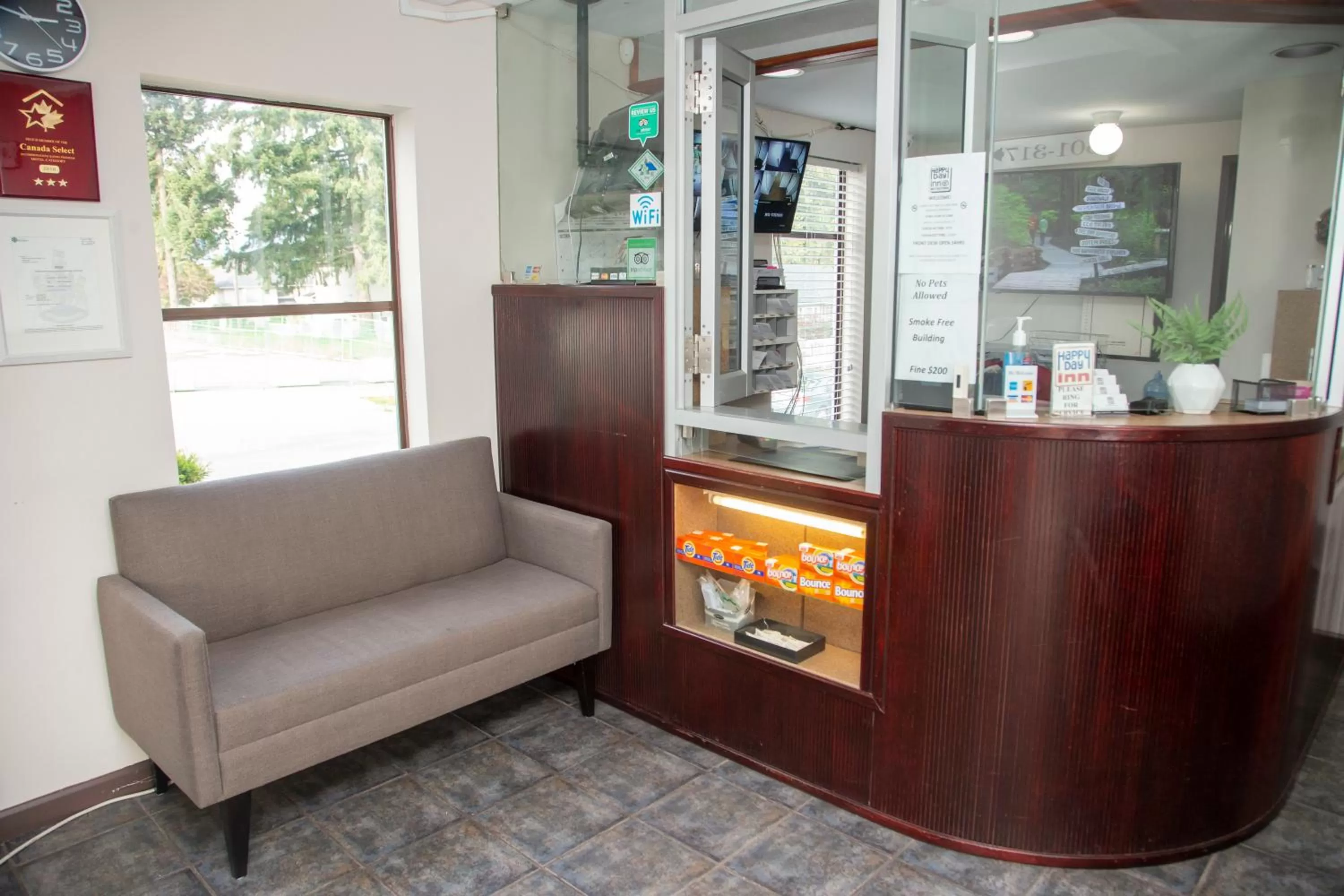 Lobby or reception in Happy Day Inn