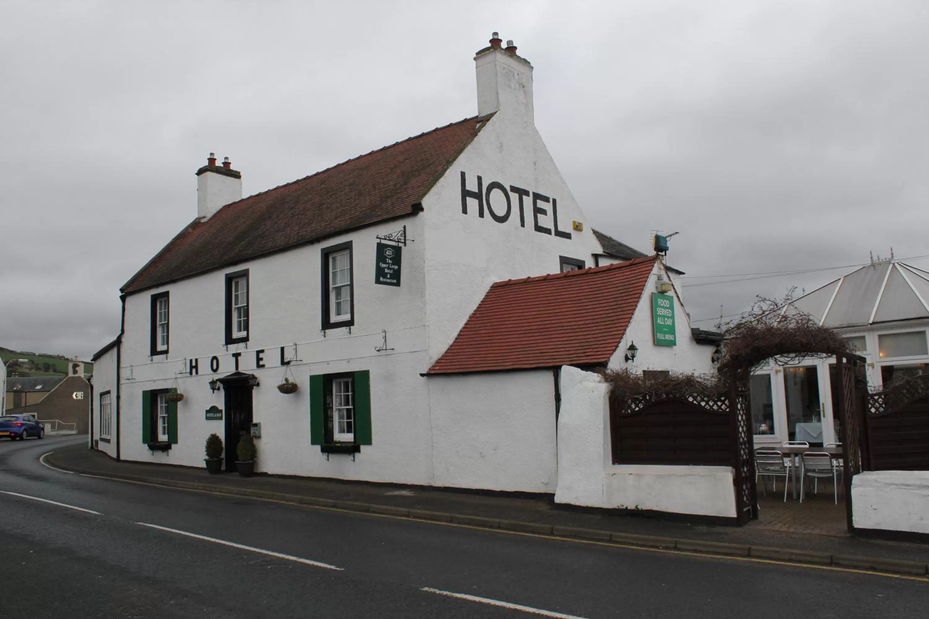 Facade/entrance in The Upper Largo Hotel & Restaurant