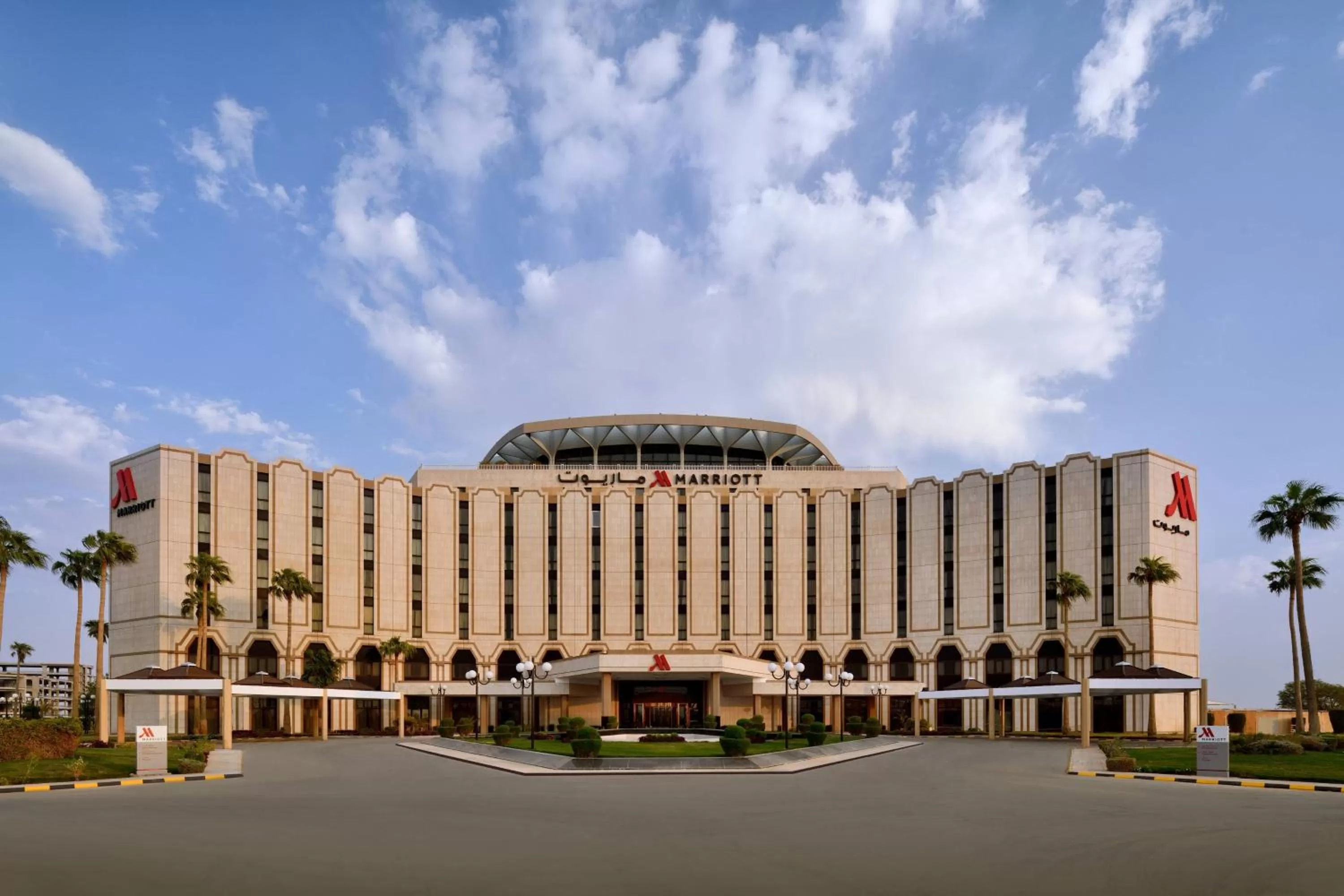 Property building in Riyadh Airport Marriott Hotel