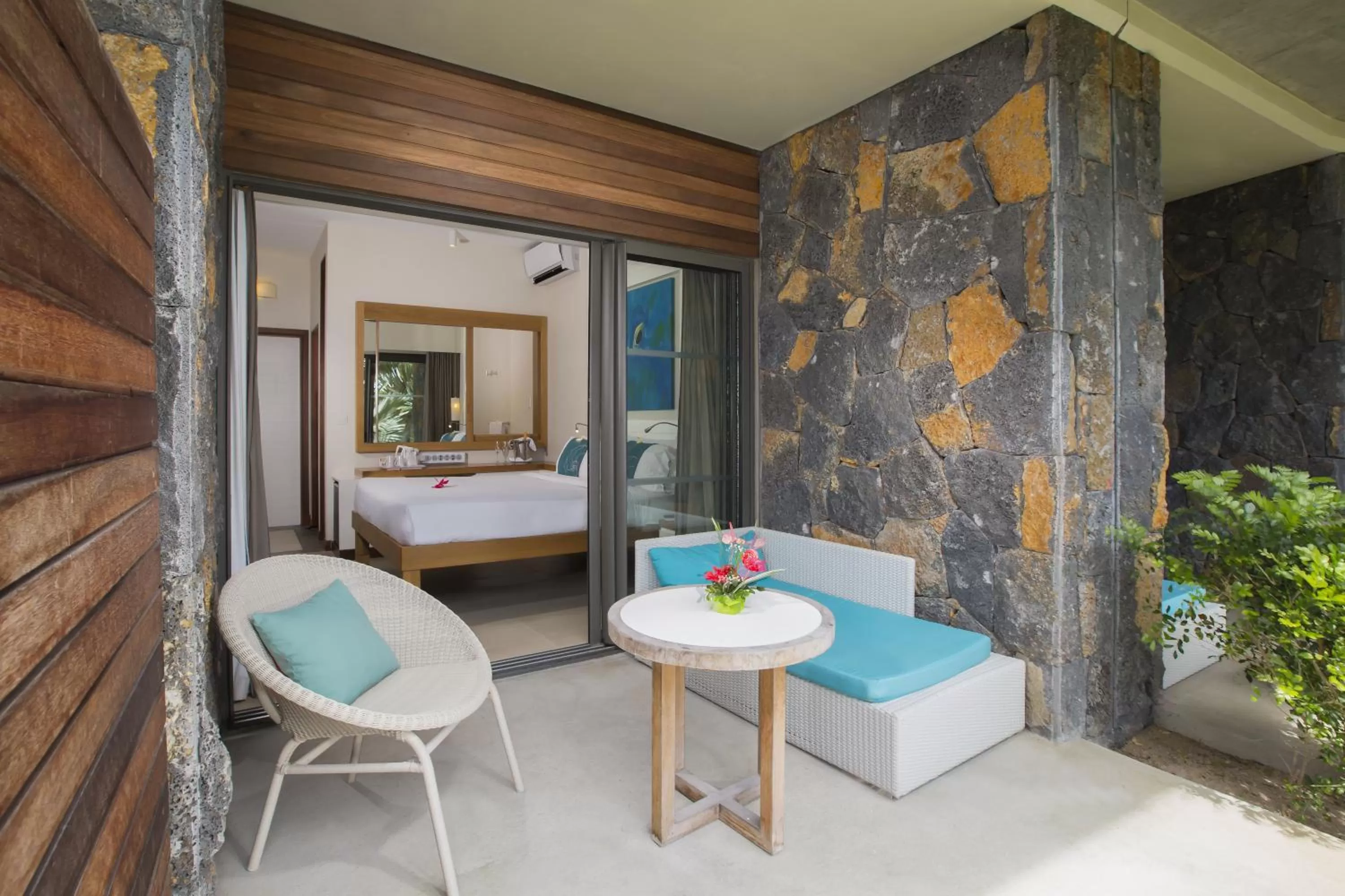 Balcony/Terrace in Radisson Blu Poste Lafayette Resort & Spa (Adults Only)