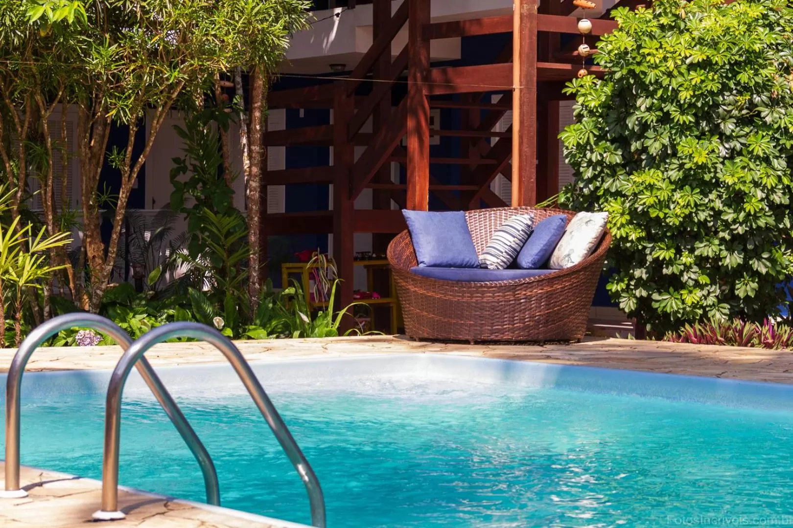 Swimming pool in Estrela do Mar Paraty