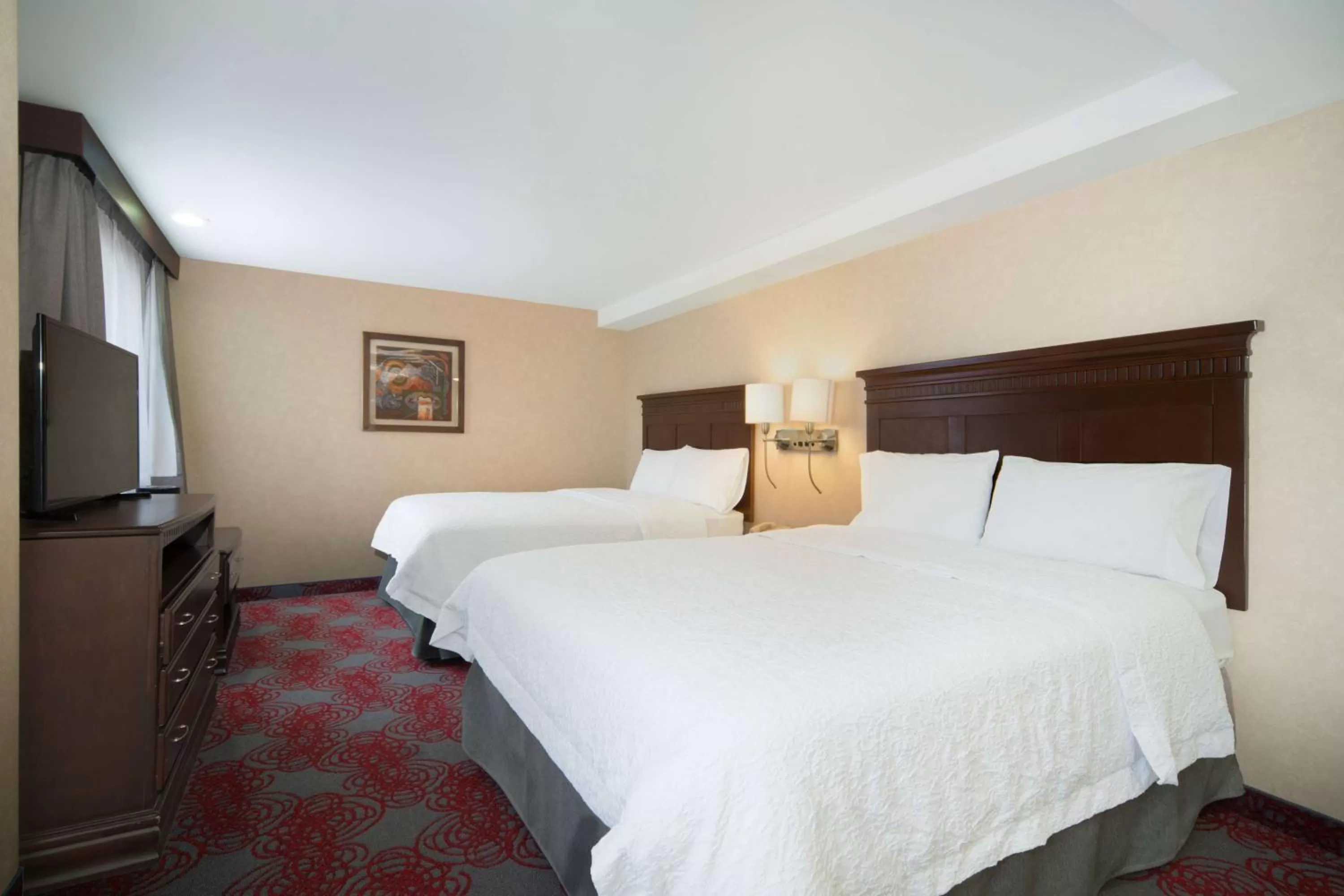 Bedroom, Bed in Hampton Inn & Suites Mexico City - Centro Historico