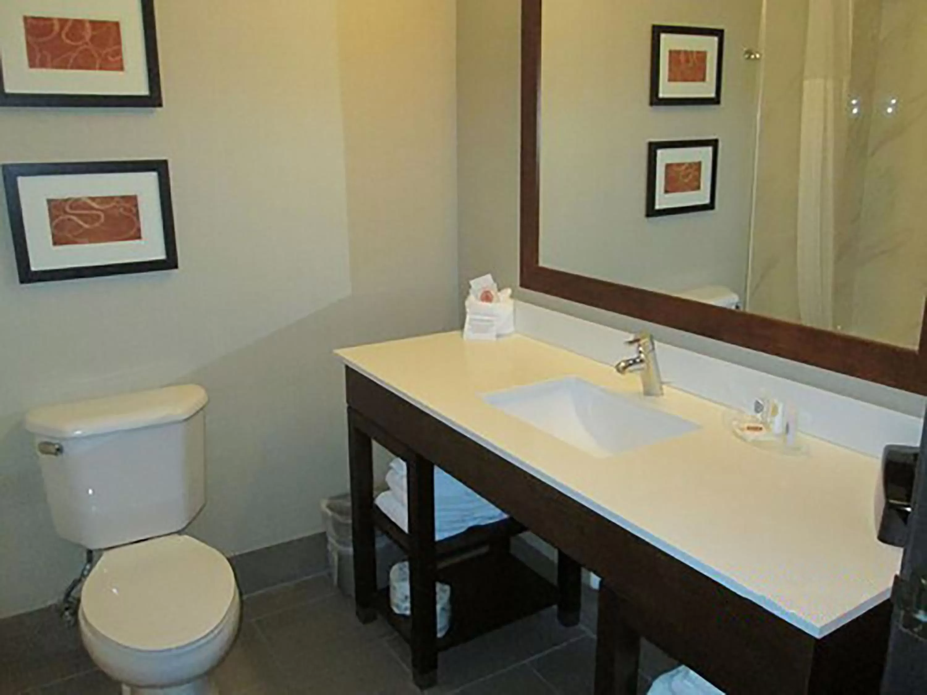 Bathroom in Comfort Suites North