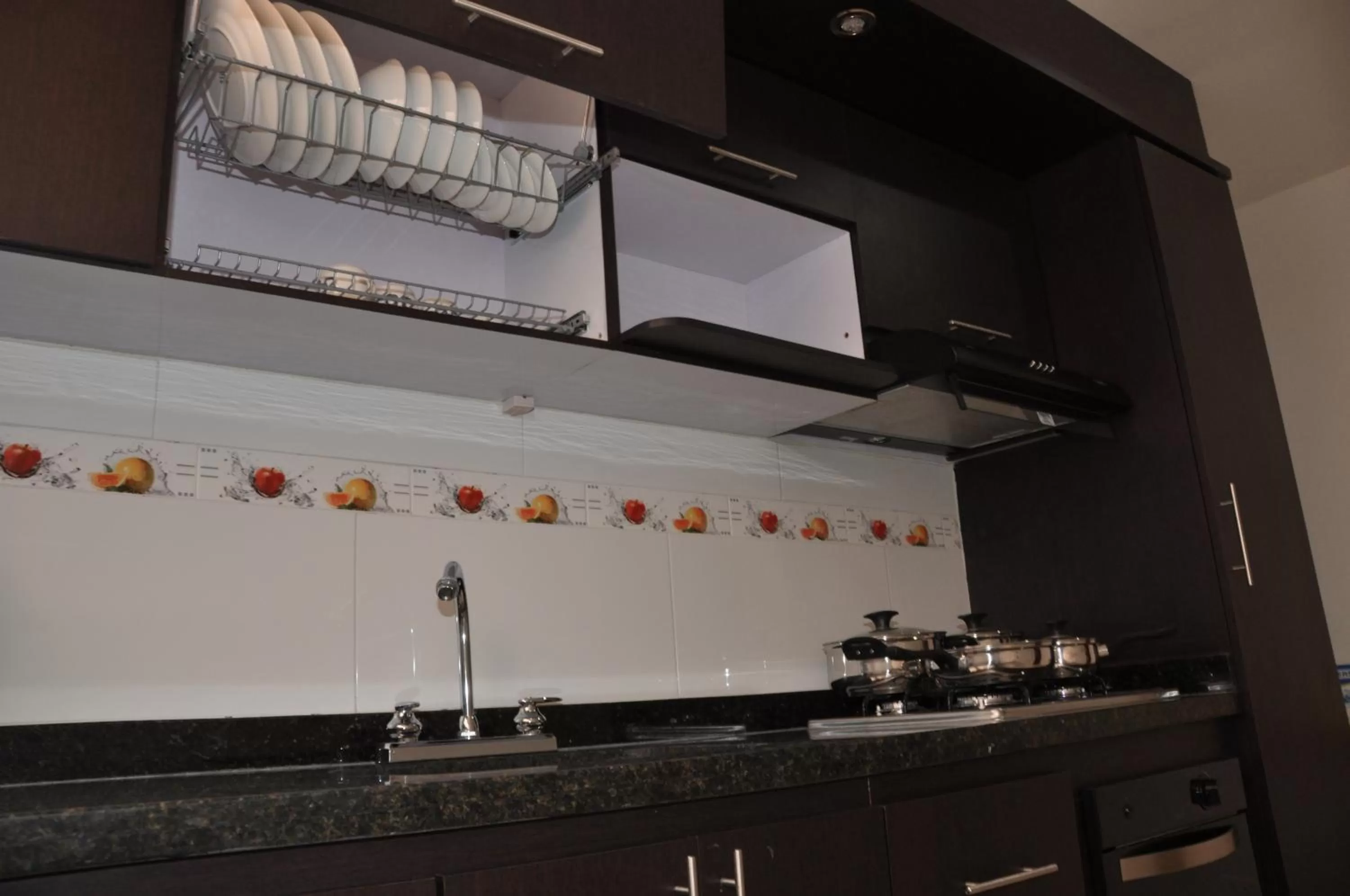 Kitchen or kitchenette in Apartamentos Plaza Modelia