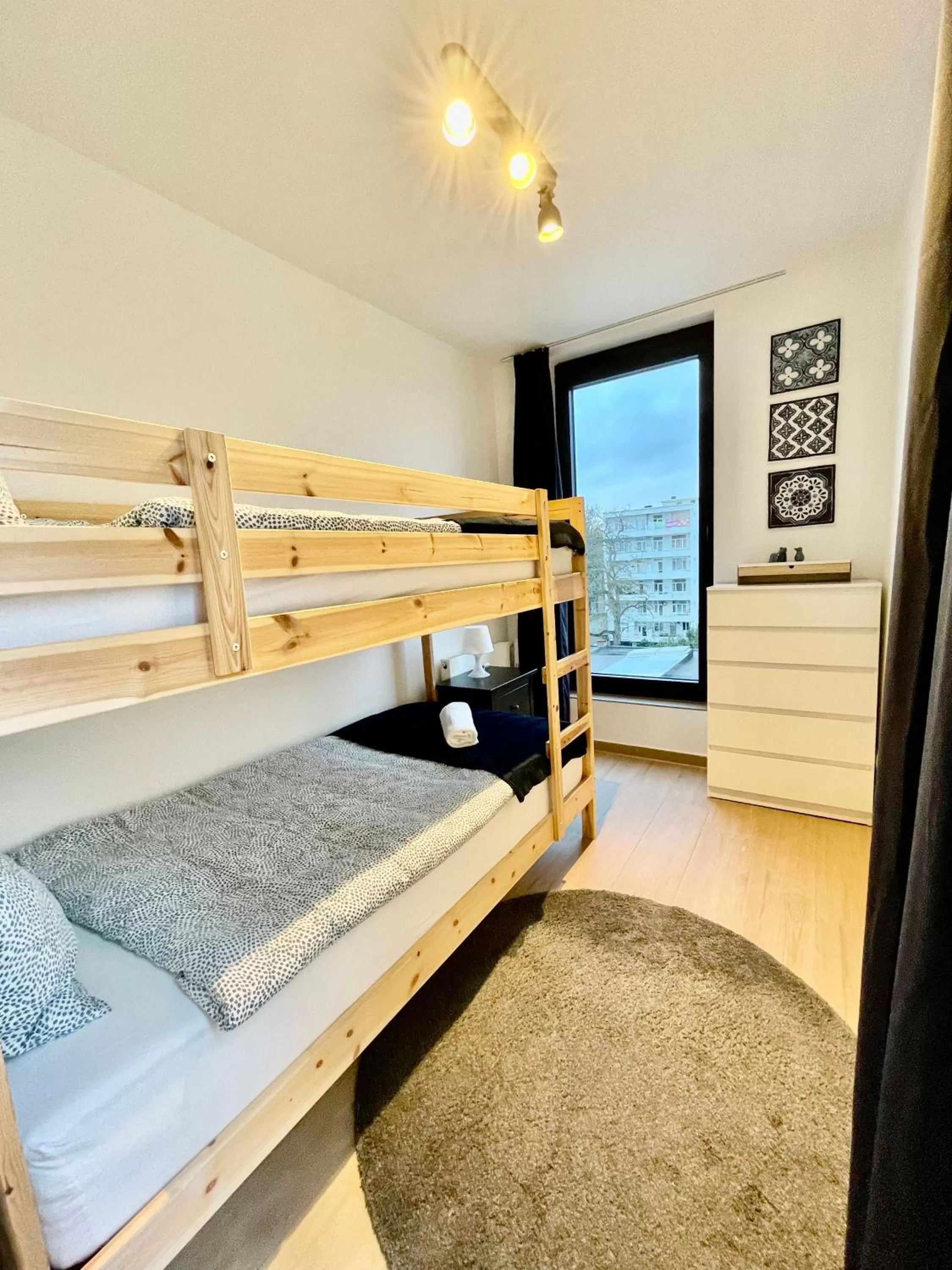 Bedroom, Bed in OneLuxStay near Diamond District