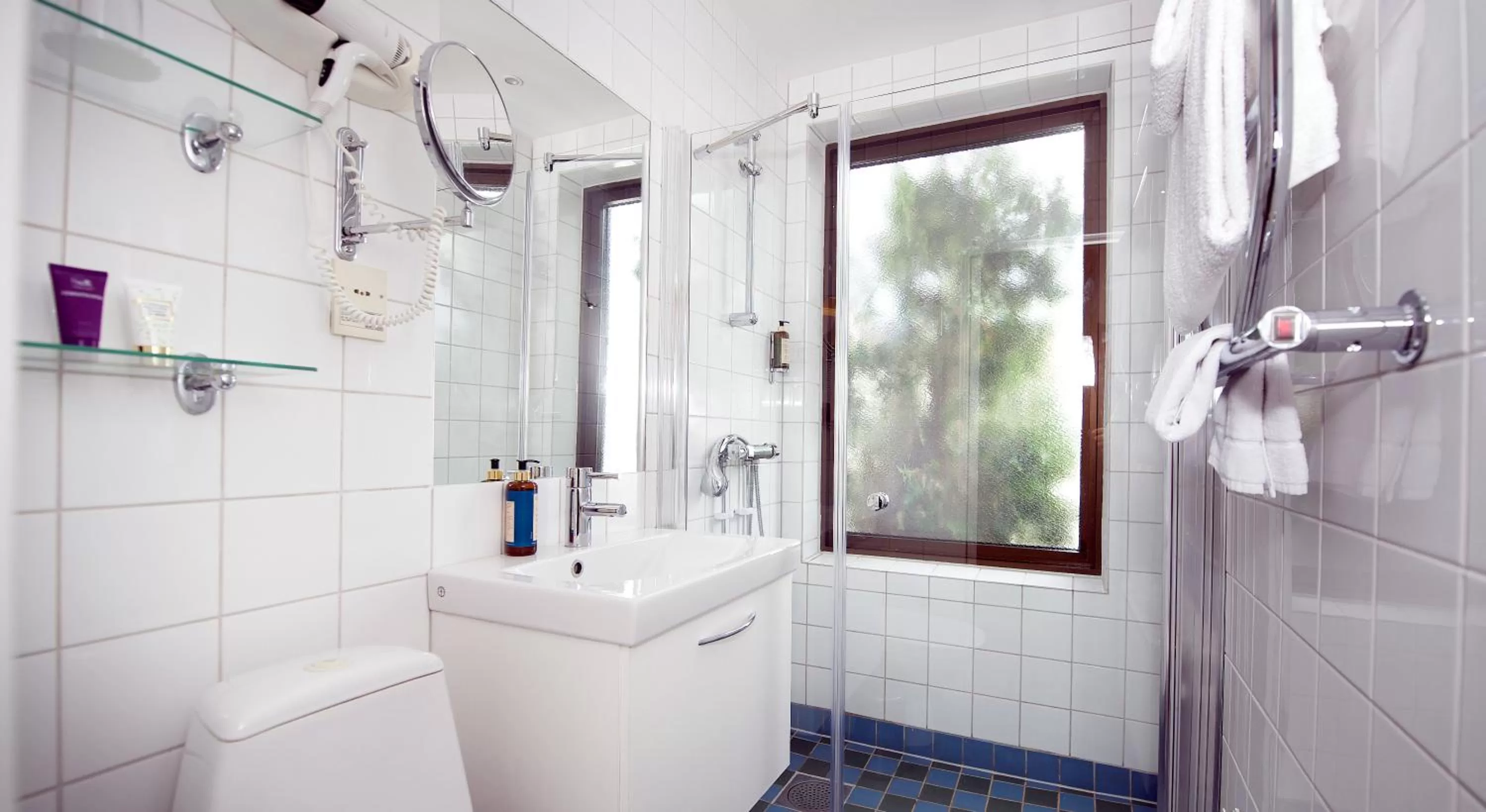 Shower in Home Hotel Wellington