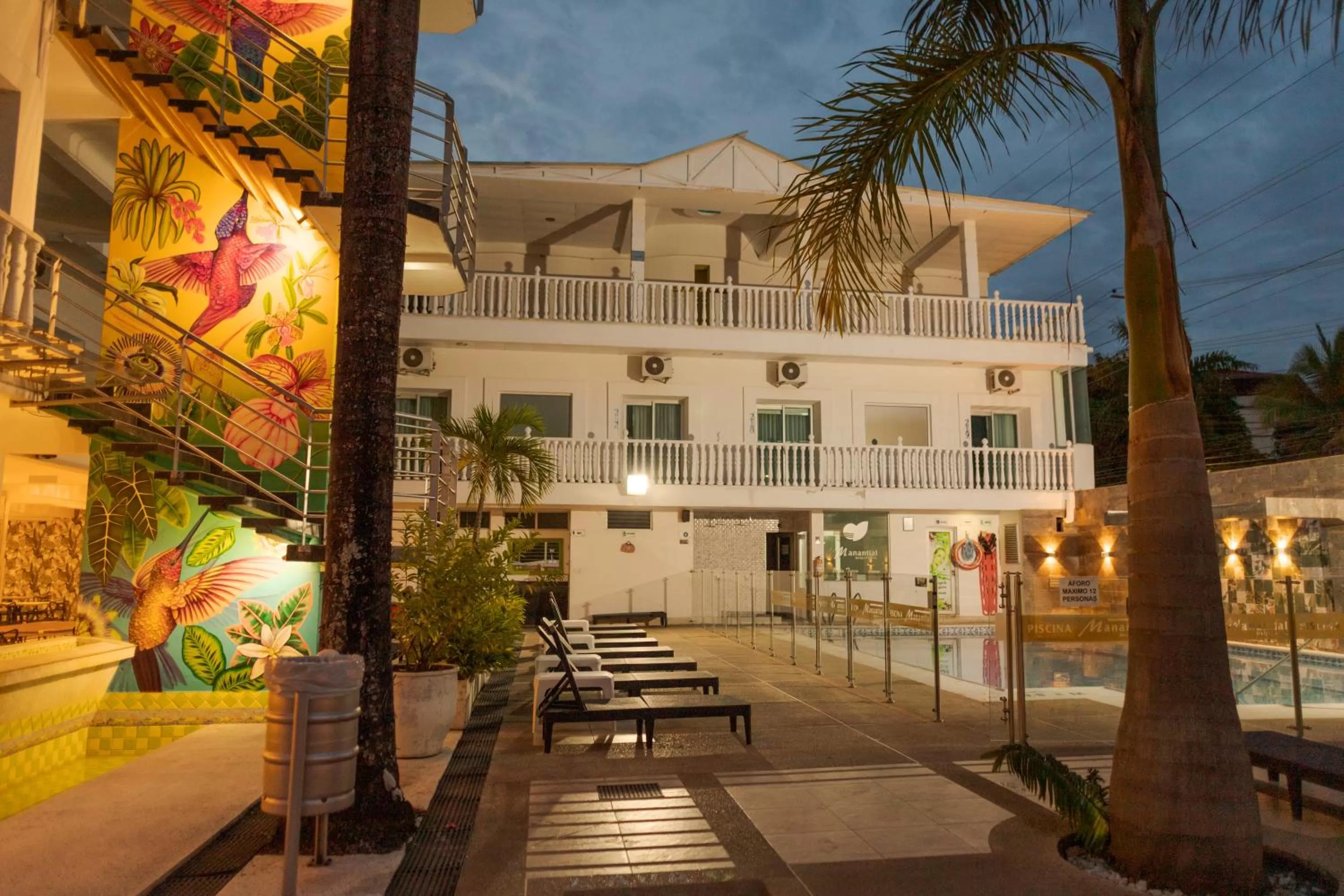 Property building in Hotel Manantial Melgar