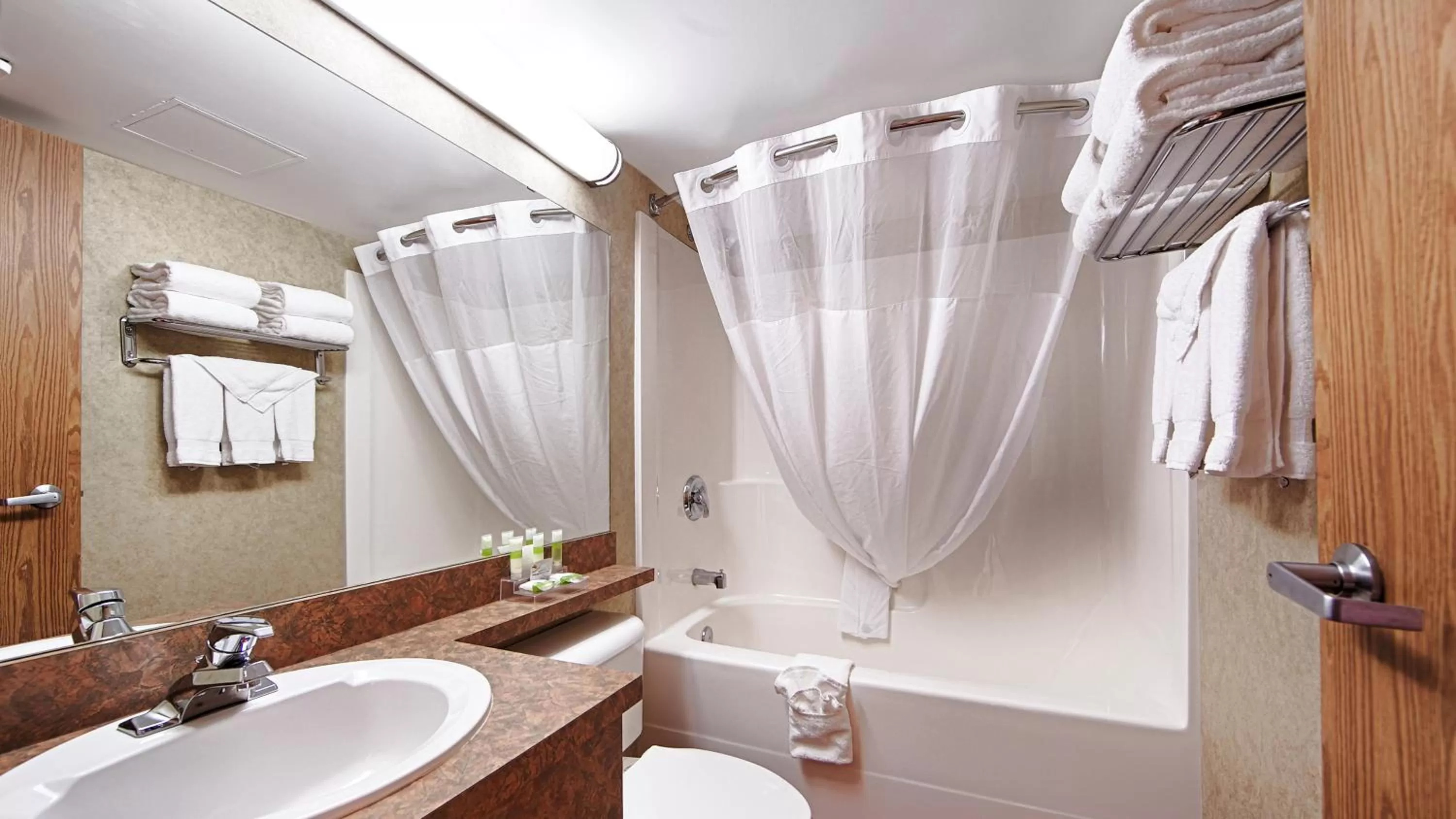 Shower in Best Western Grande Prairie