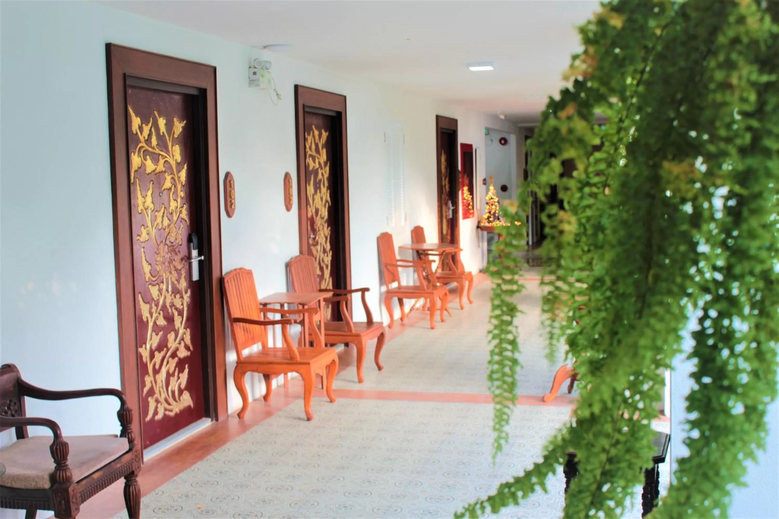 Patio in White Boutique Hotel and Spa