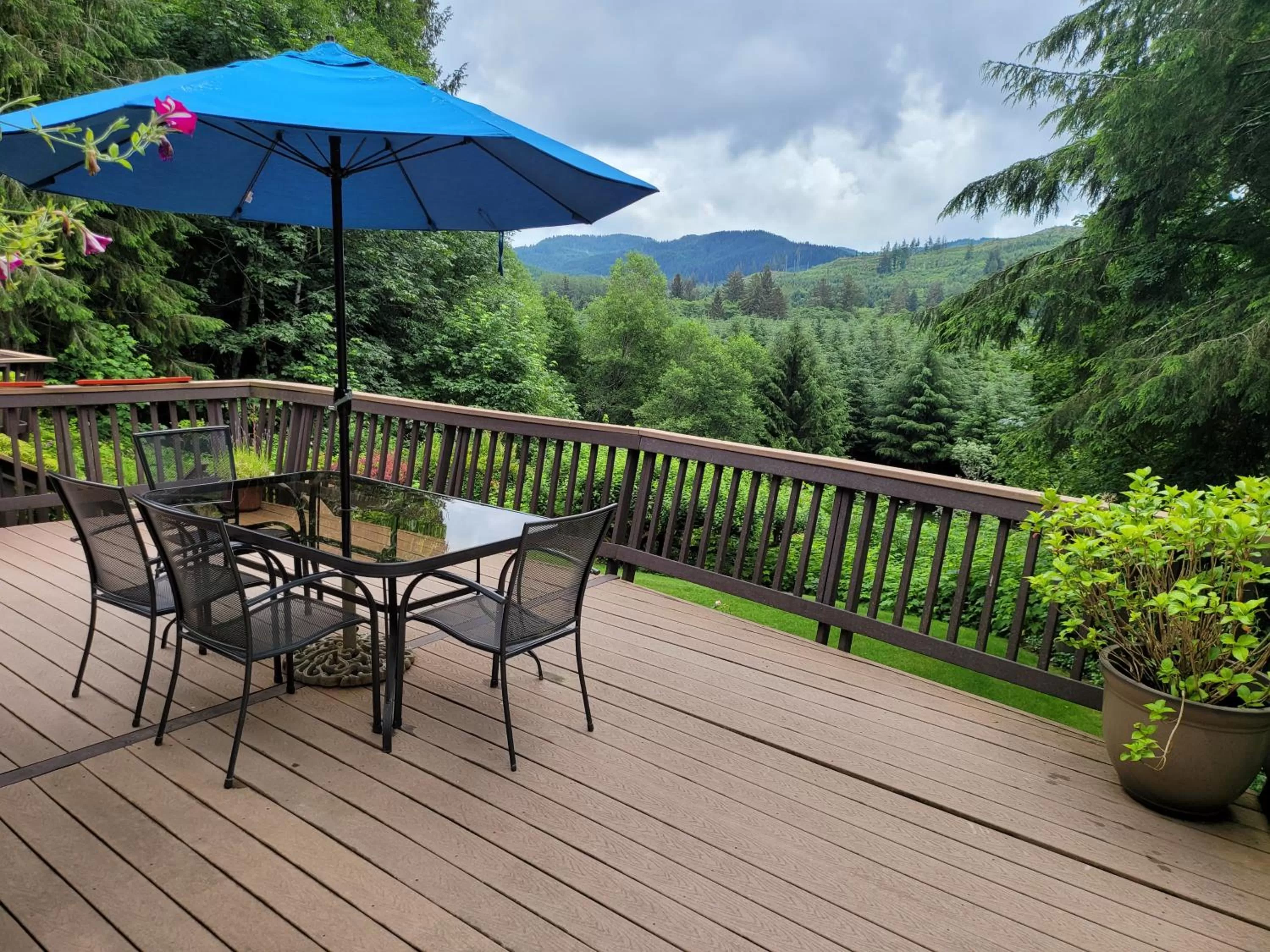 Balcony/Terrace in Misty Valley Inn