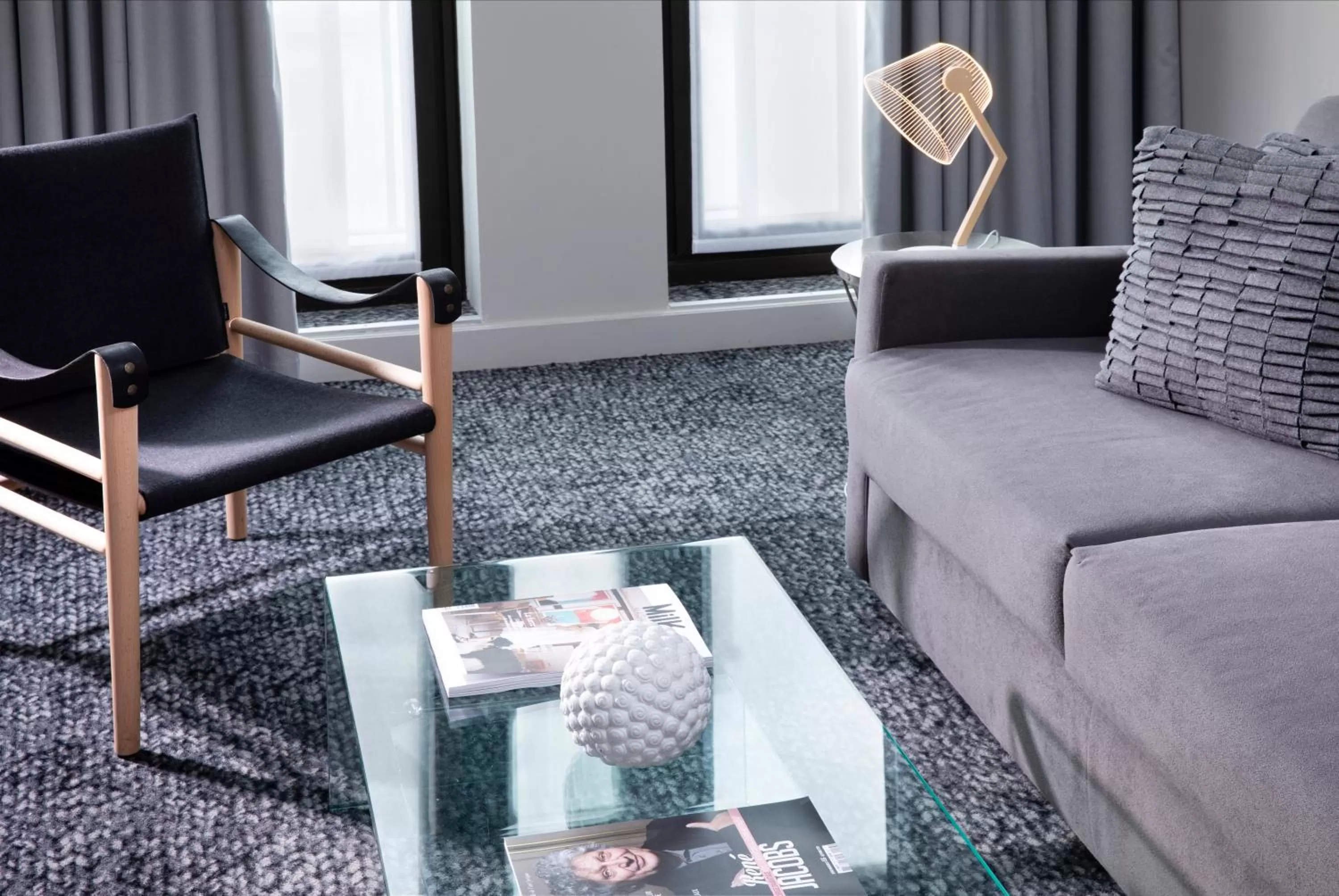 Seating area in Paris Bastille