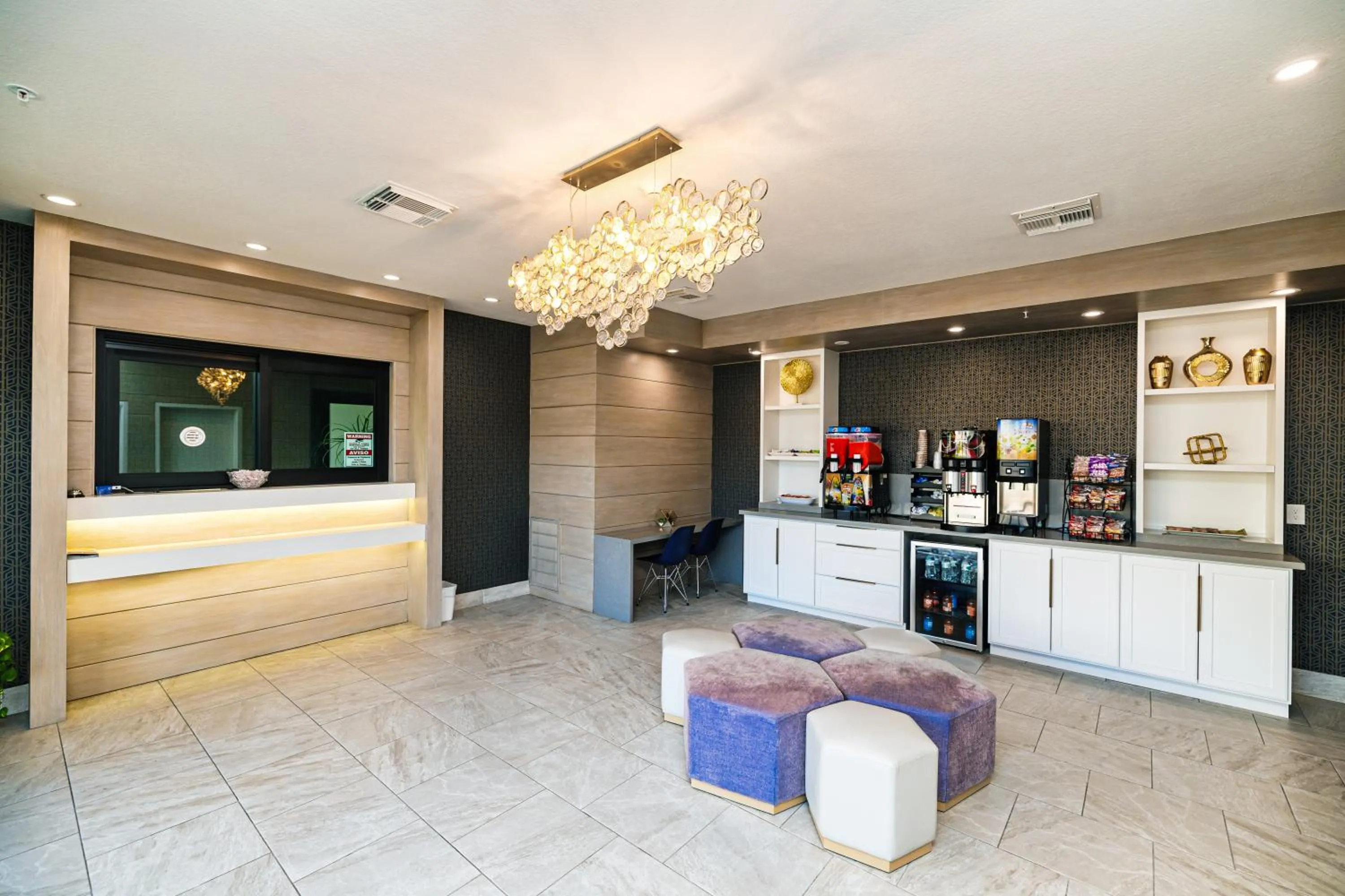 Lobby or reception in Palace Inn Blue-IAH East