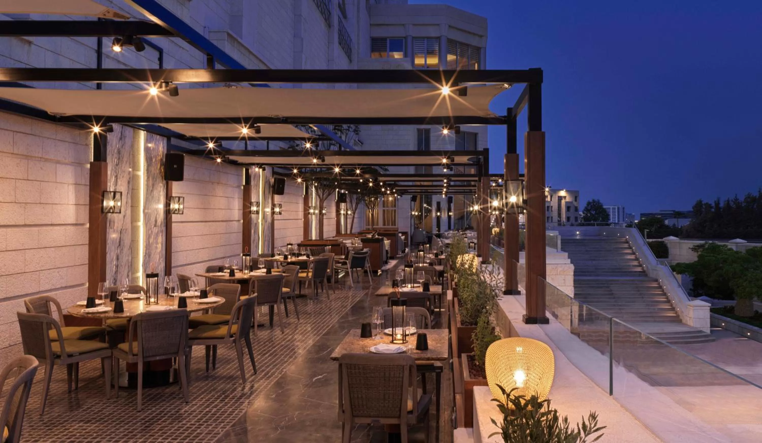 Restaurant/places to eat in Four Seasons Hotel Amman