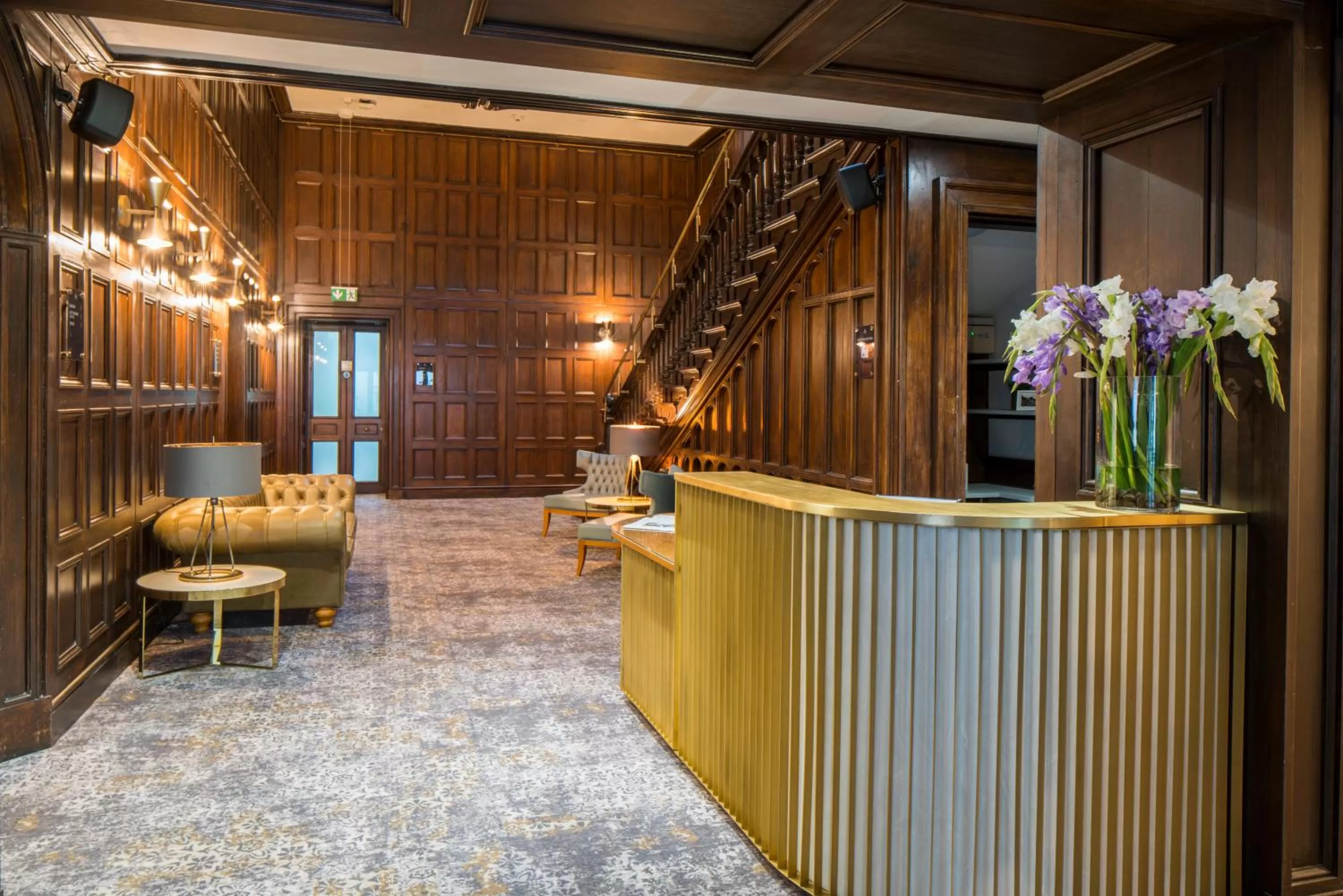 Lobby or reception in Lilleshall House & Gardens and Lilleshall National Sports Centre