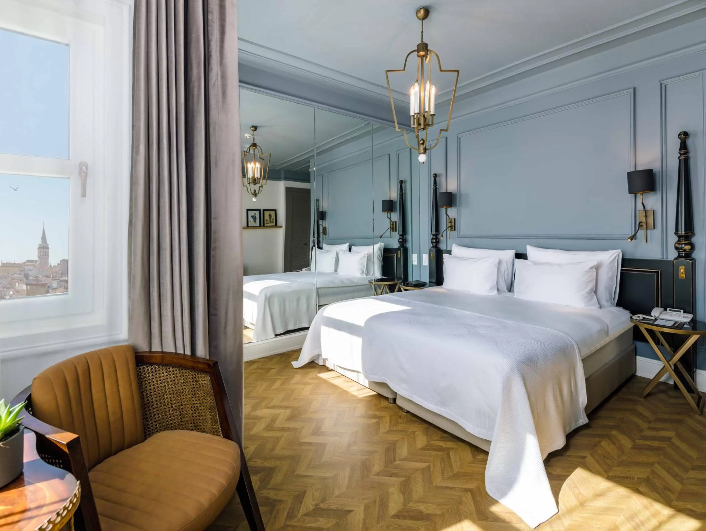 View (from property/room), Bed in The Soul Istanbul Hotel