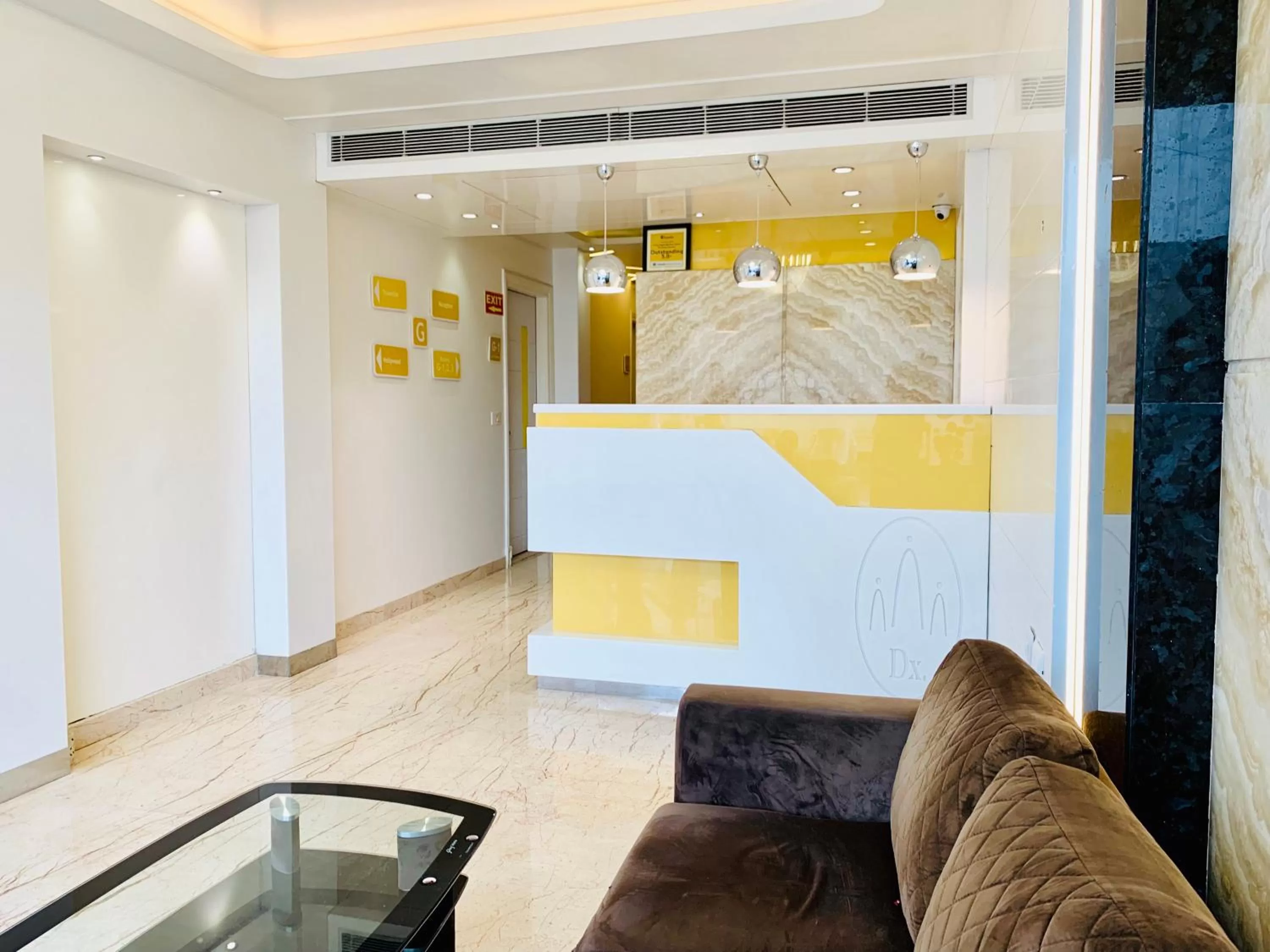 Lobby or reception in City Empire - New Delhi Railway Station, Near Connaught Place