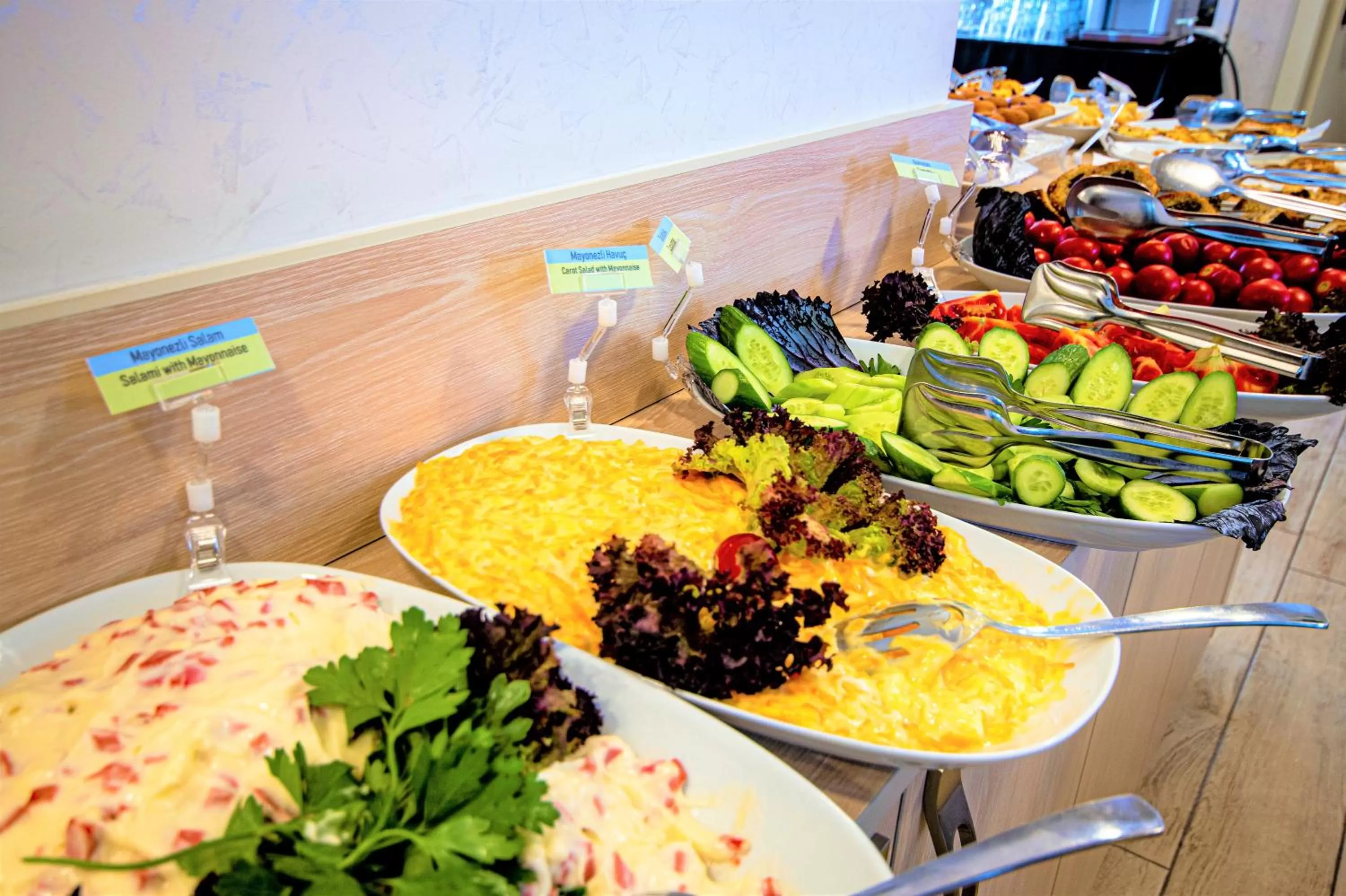 Buffet breakfast in Boss Hotel Sultanahmet