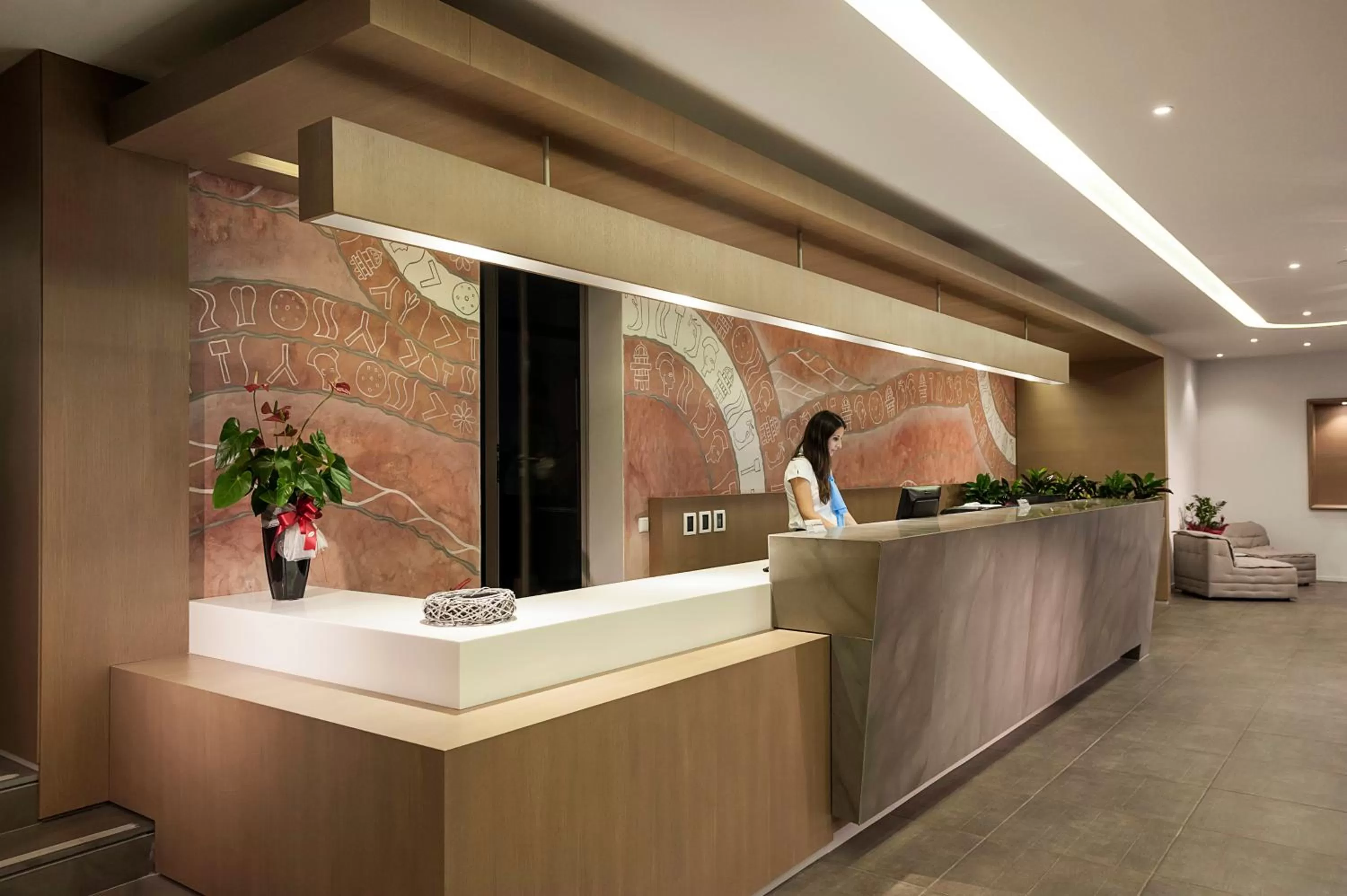 Lobby or reception in Kriti Hotel