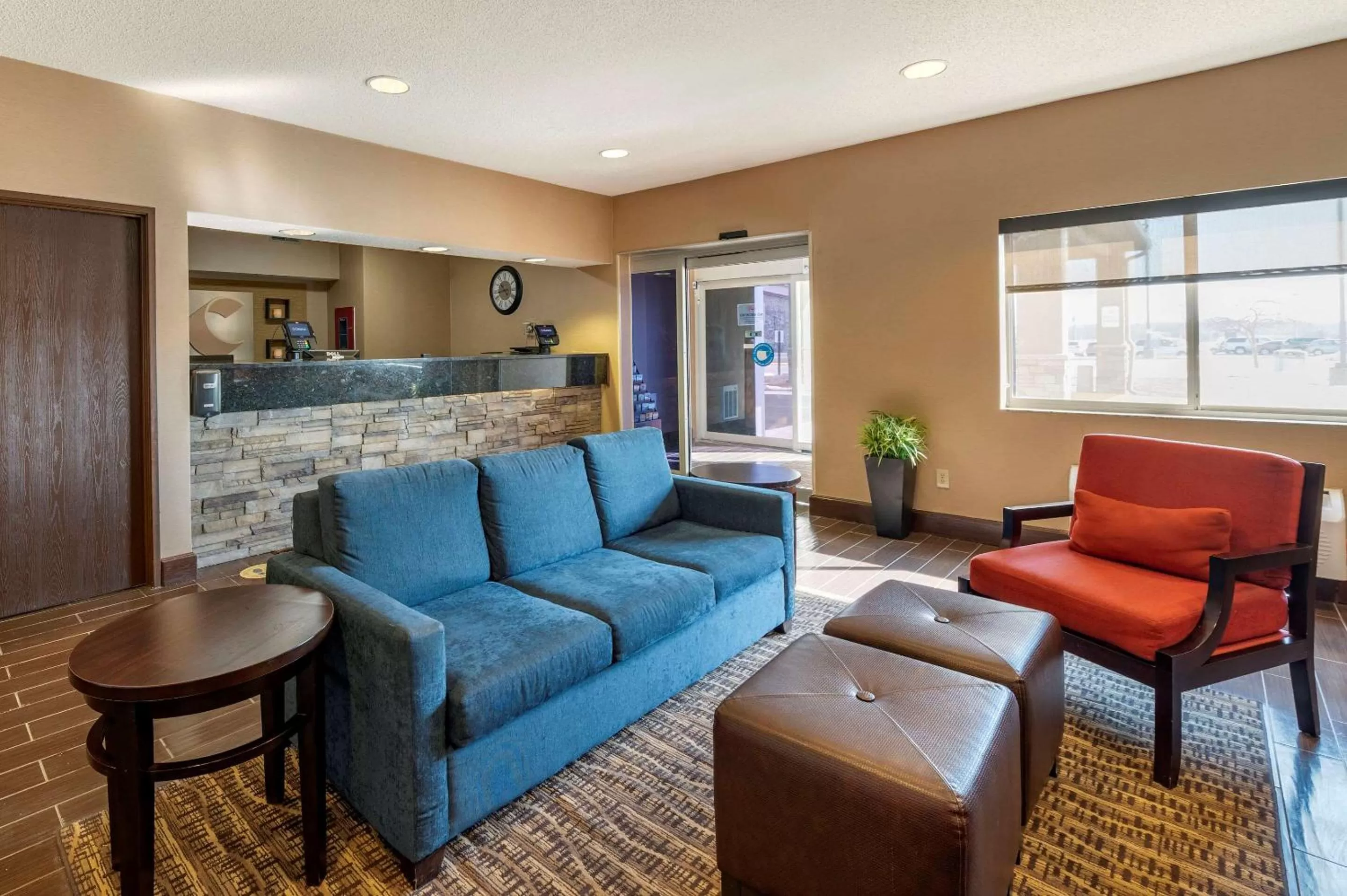 Lobby or reception in Comfort Inn Shelbyville North