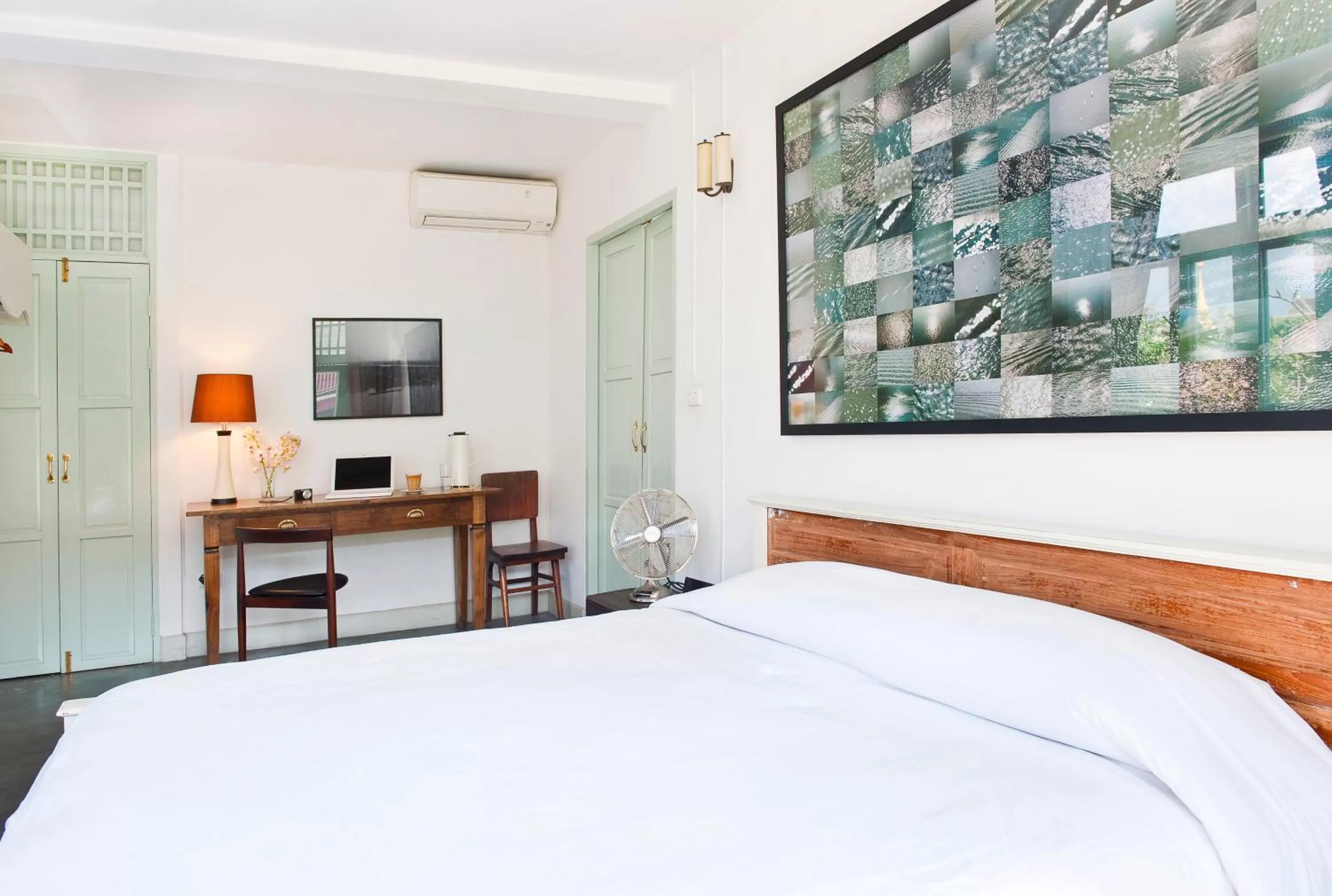 Bed in Villa Duangchampa