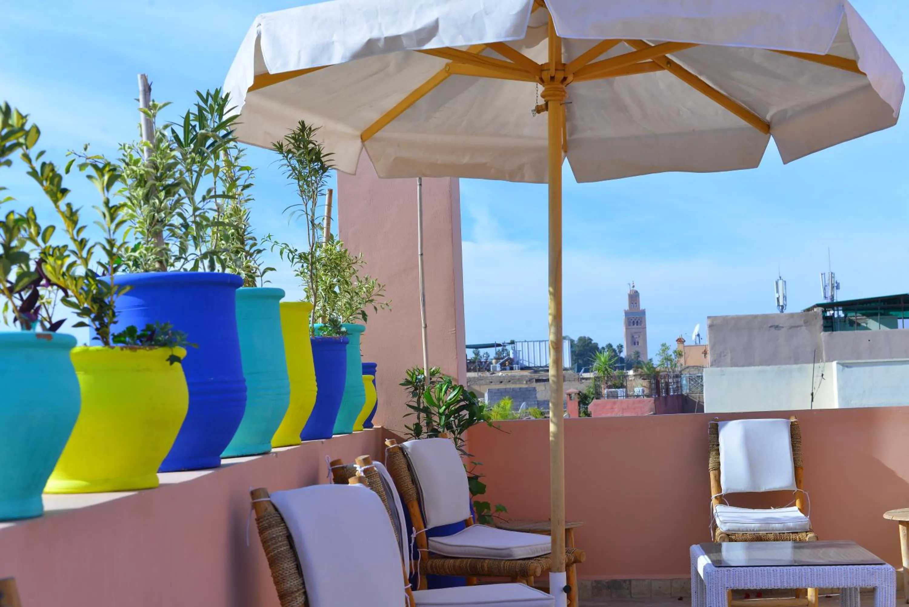 Patio in Riad Hidden