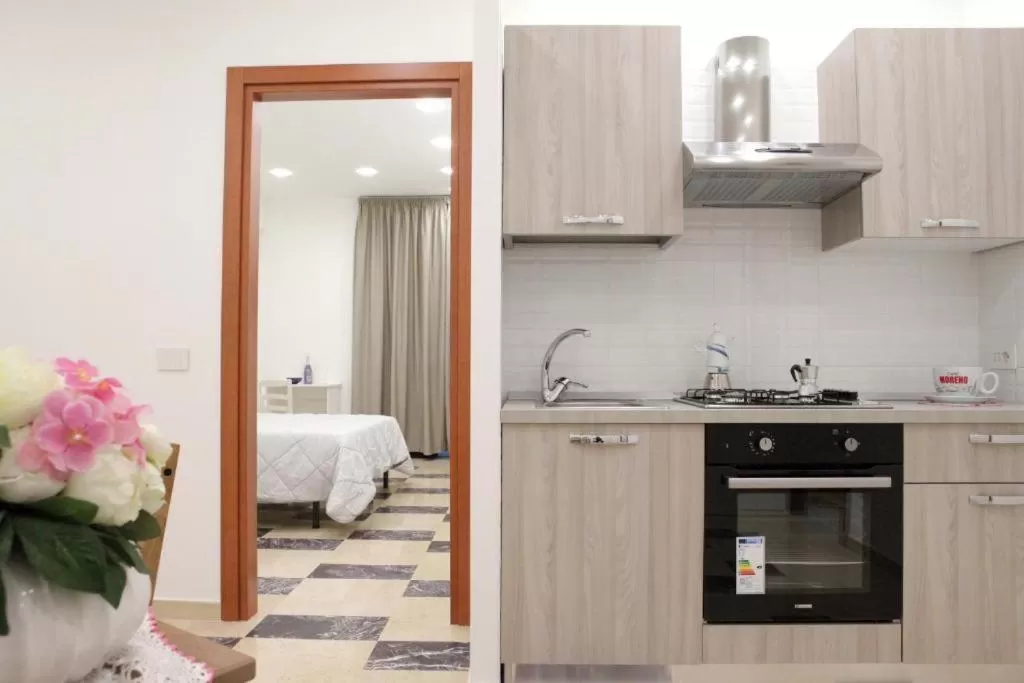 Kitchen/Kitchenette in B&B Maestra Giovanna
