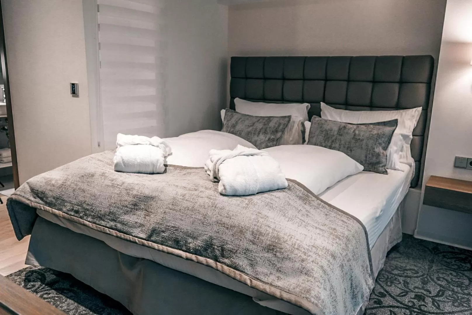 Bed in Parkhotel Residenz