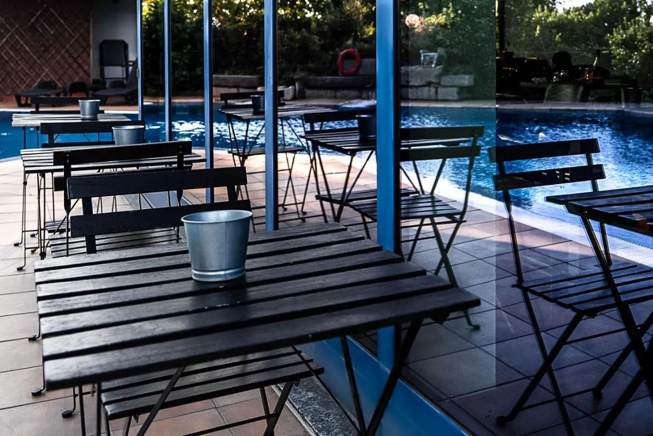 Pool view in Business Hotel