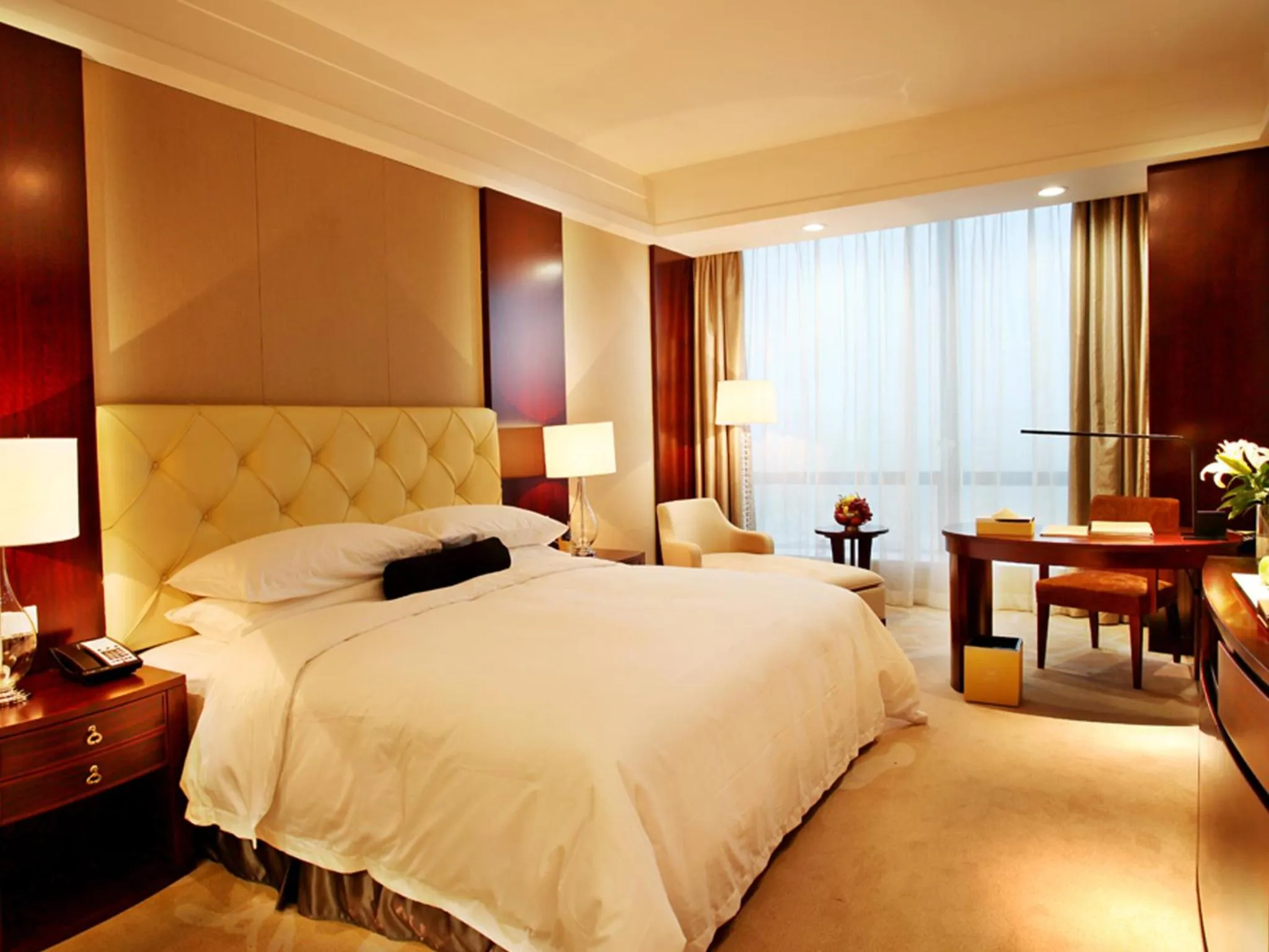 Bedroom, Bed in Grand Barony Xi'an