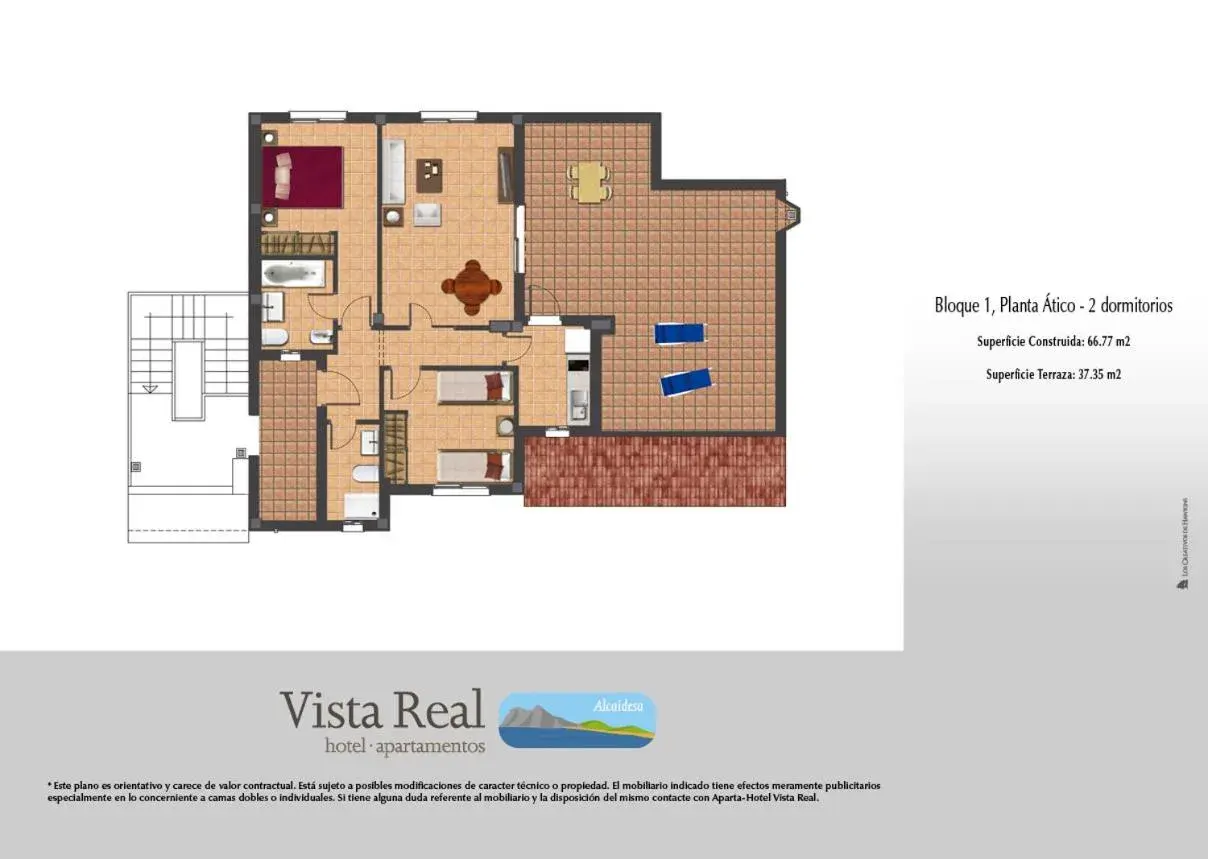 One-Bedroom Apartment (2 Adults) in Apartamentos Vista Real One-Bedroom Apartment (2 Adults) in Apartamentos Vista Real