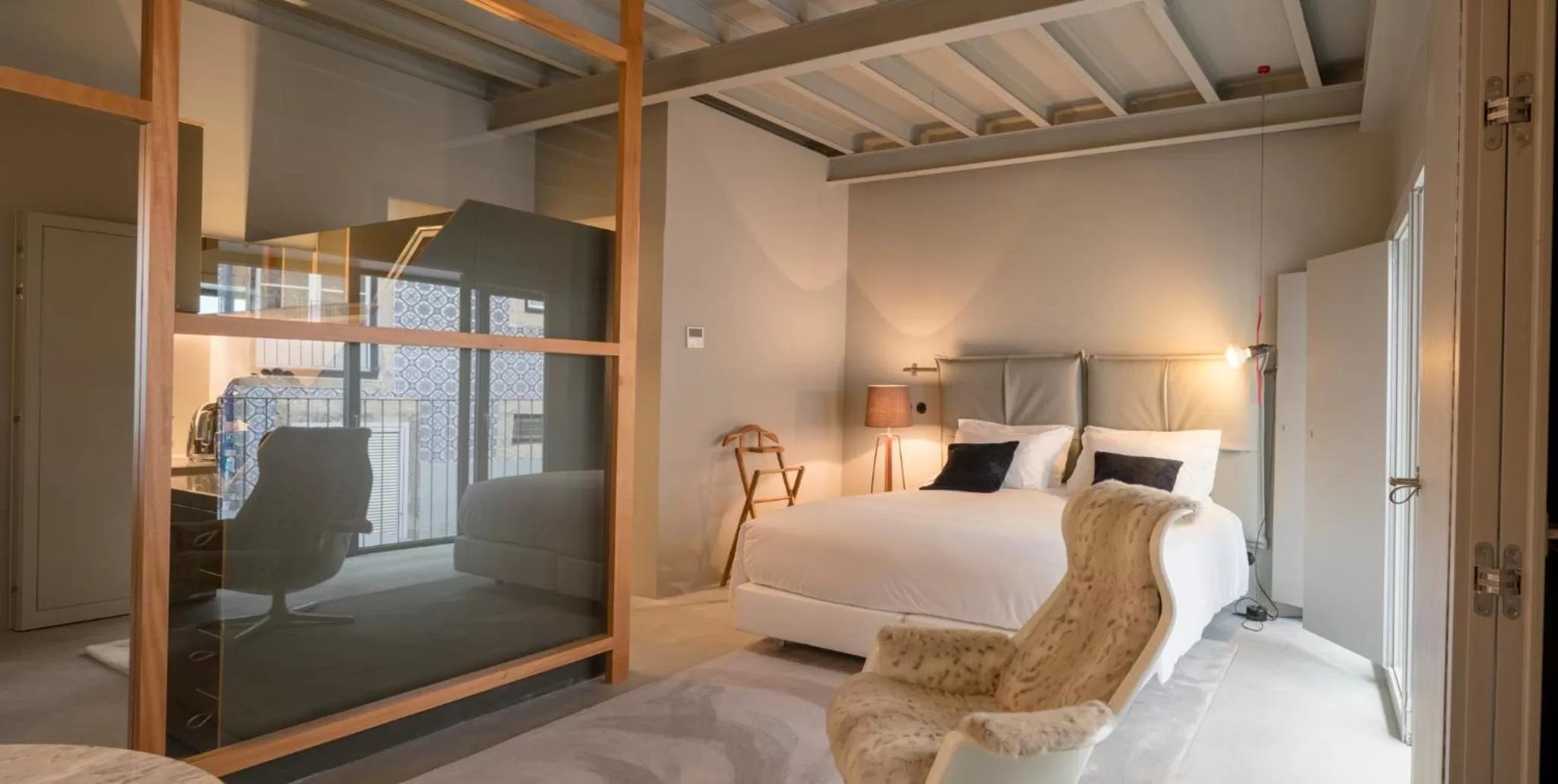 Bed in Raw Culture Art & Lofts Bairro Alto