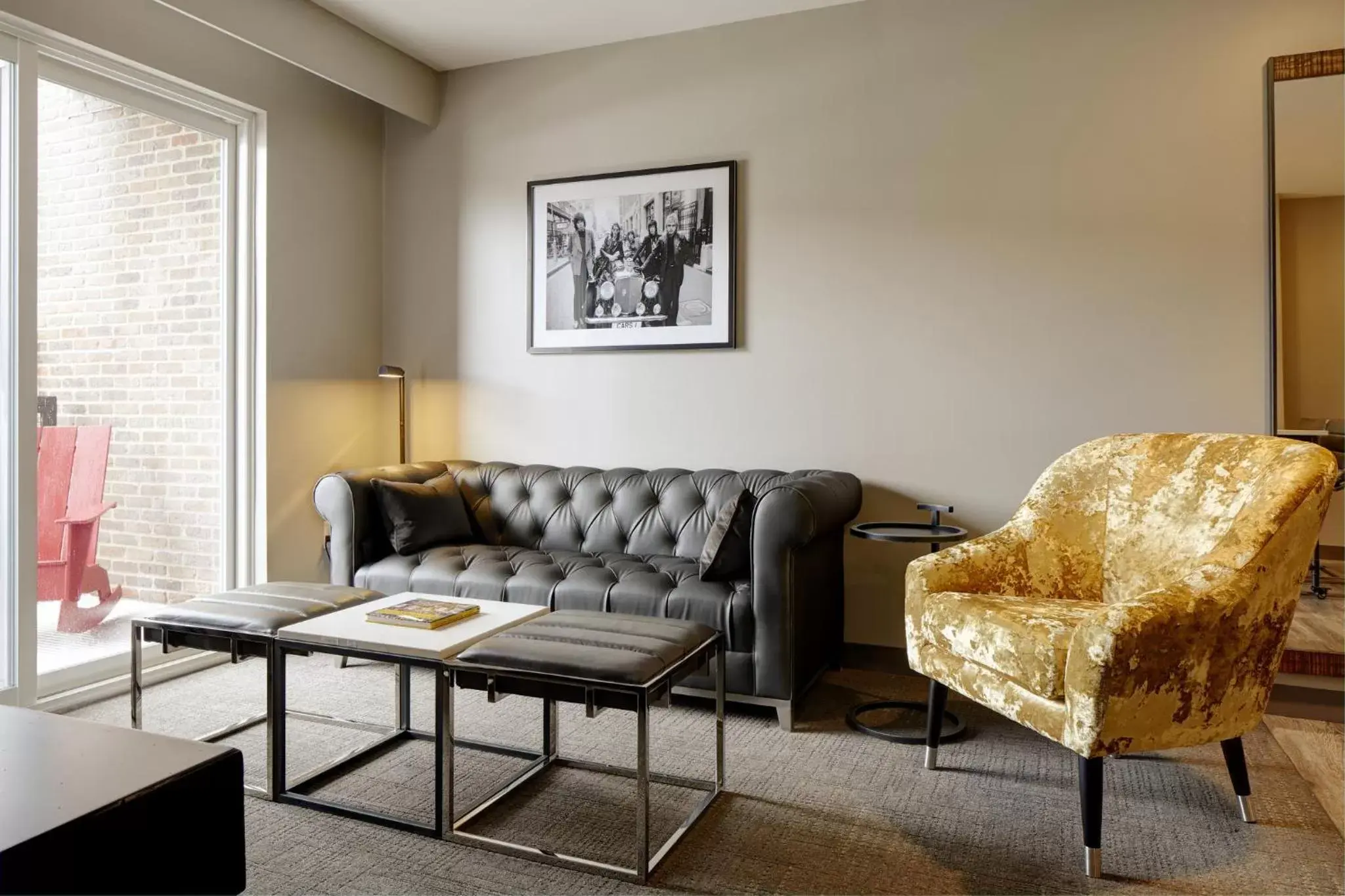 Archer's Den Mobility-Accessible Suite With Balcony and Roll-in Shower in Archer Hotel Boston/Burlington Archer's Den Mobility-Accessible Suite With Balcony and Roll-in Shower in Archer Hotel Boston/Burlington