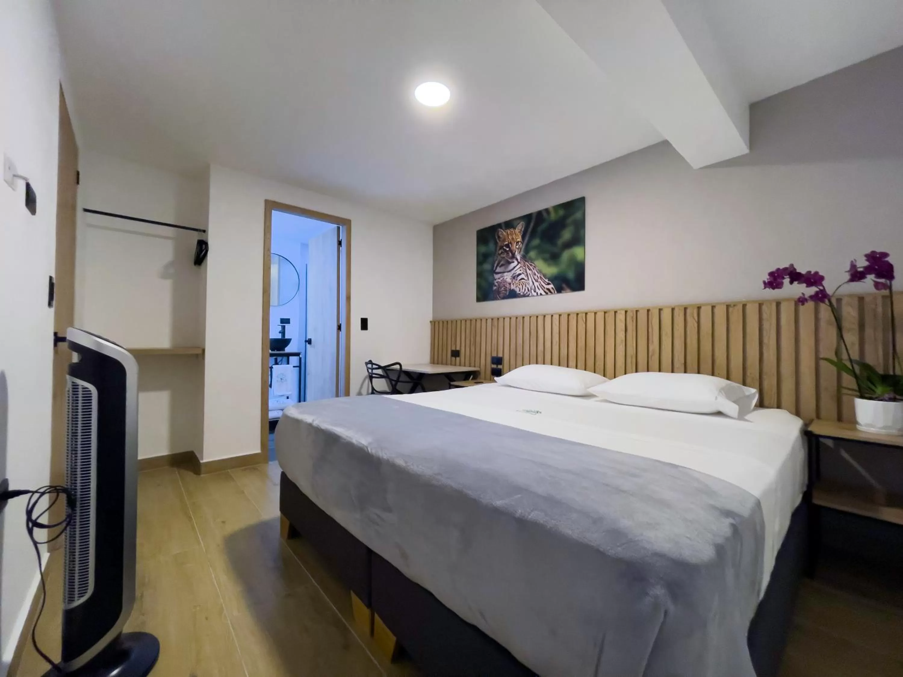 Bed in Vita Hotel Boutique - Aire Acondicionado & Desayuno