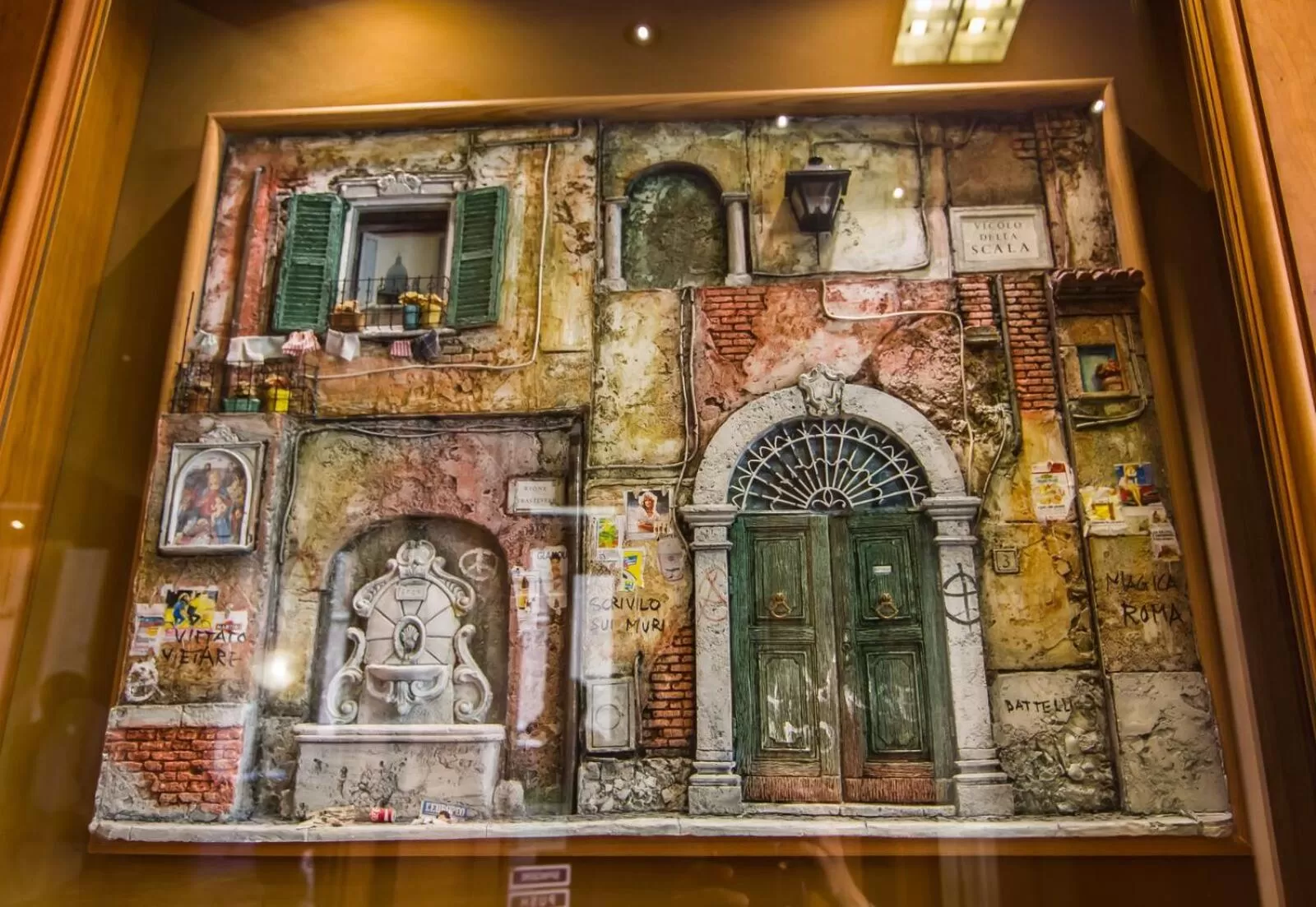 Facade/entrance in Hotel Verona Rome