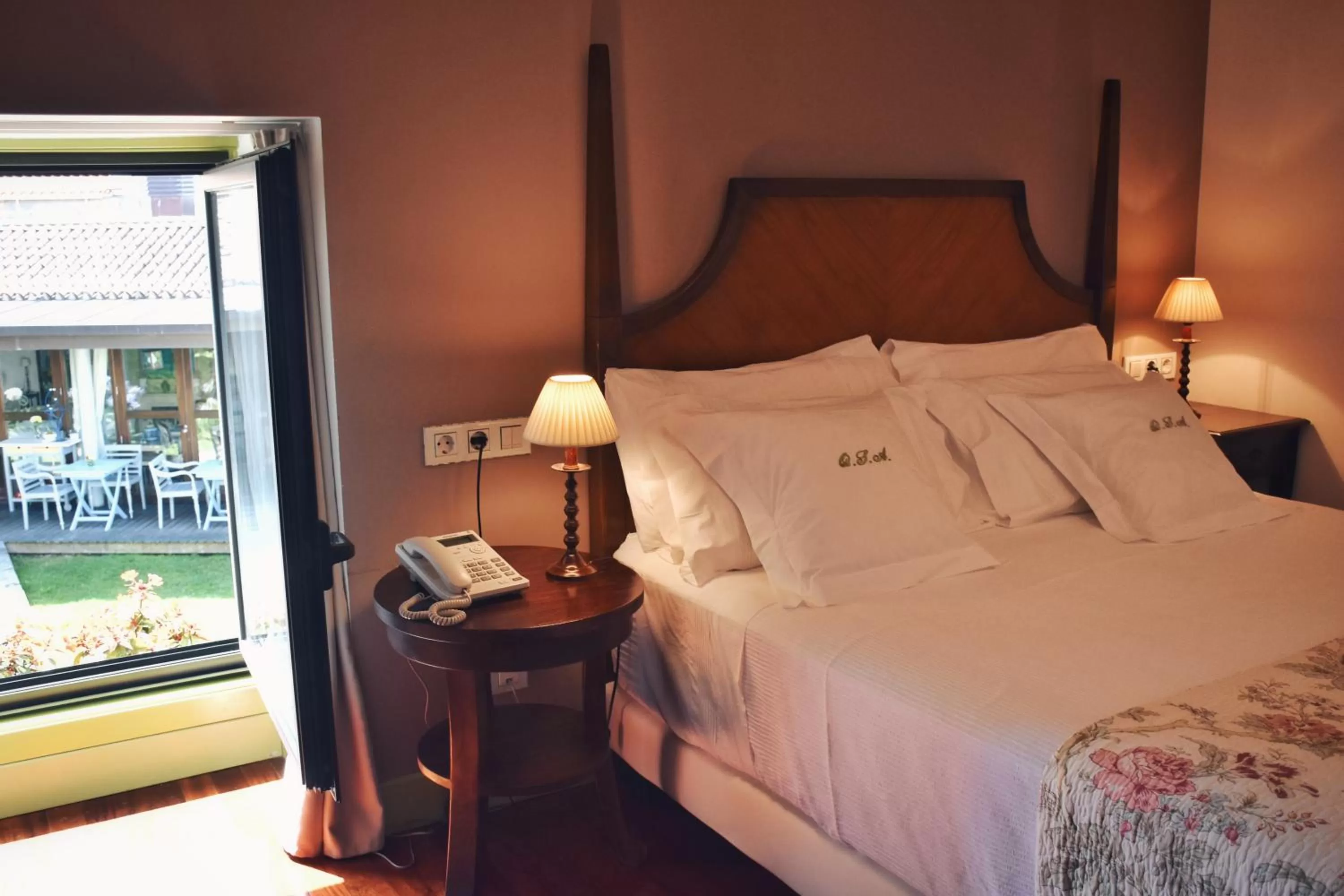 Bed in Quinta de San Amaro Rias Baixas